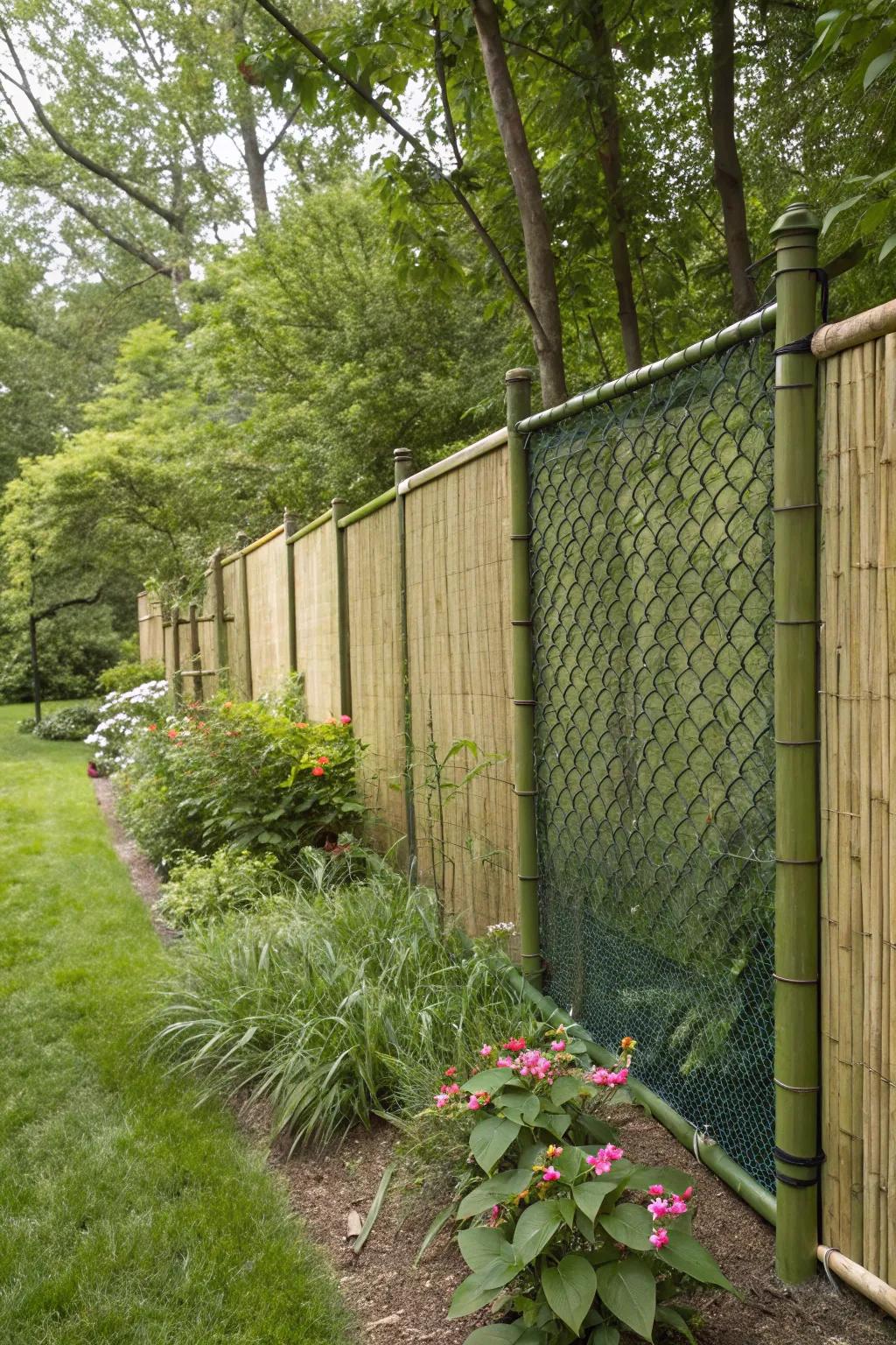 Seclusion dividers provide both privacy and elegance.