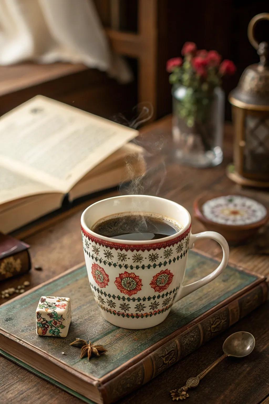 Recede in time through coffee vessels that evoke vintage allure and reminiscence.
