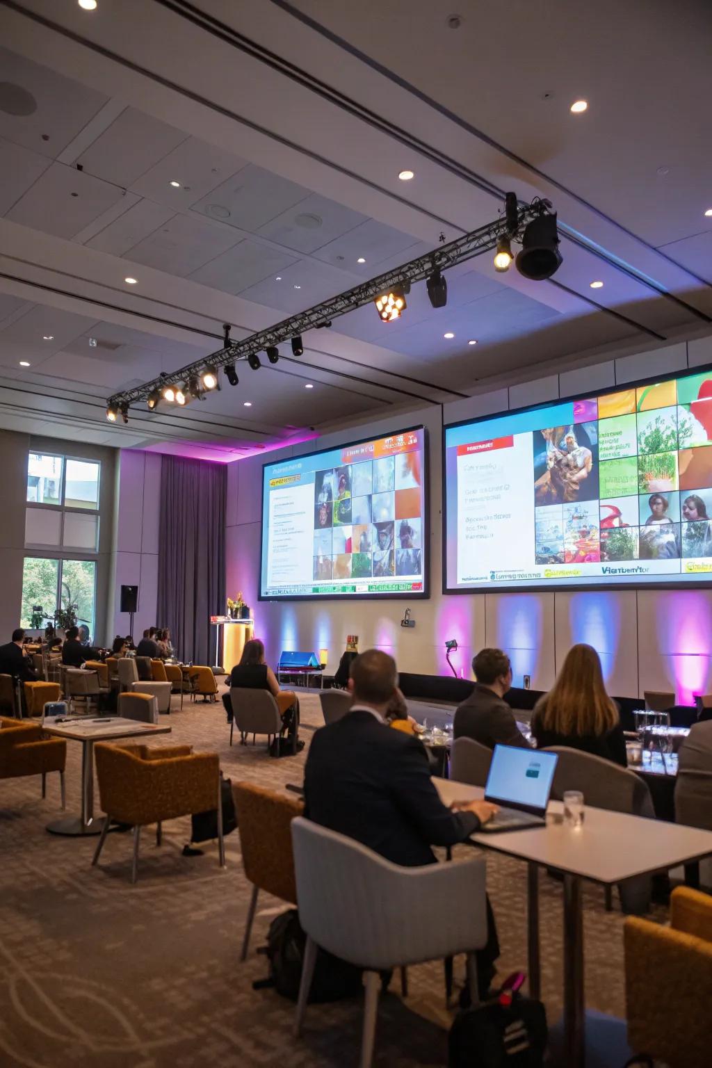 Visual boards captivate and inform your audience.