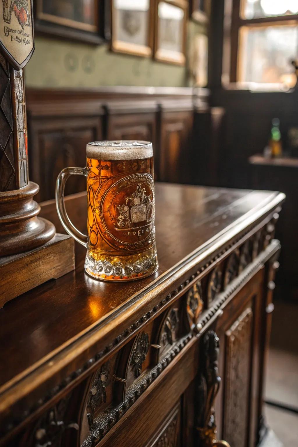 Vintage mugs introduce an element of nostalgia to your collection.