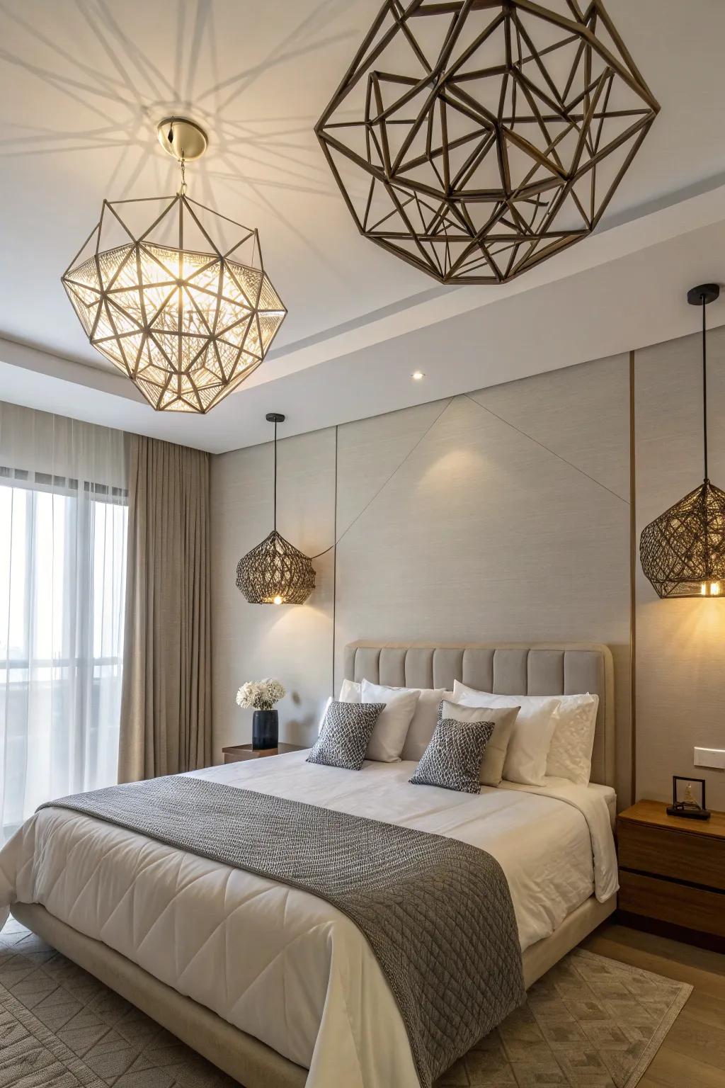3D items present a modern and intriguing interior design choice.