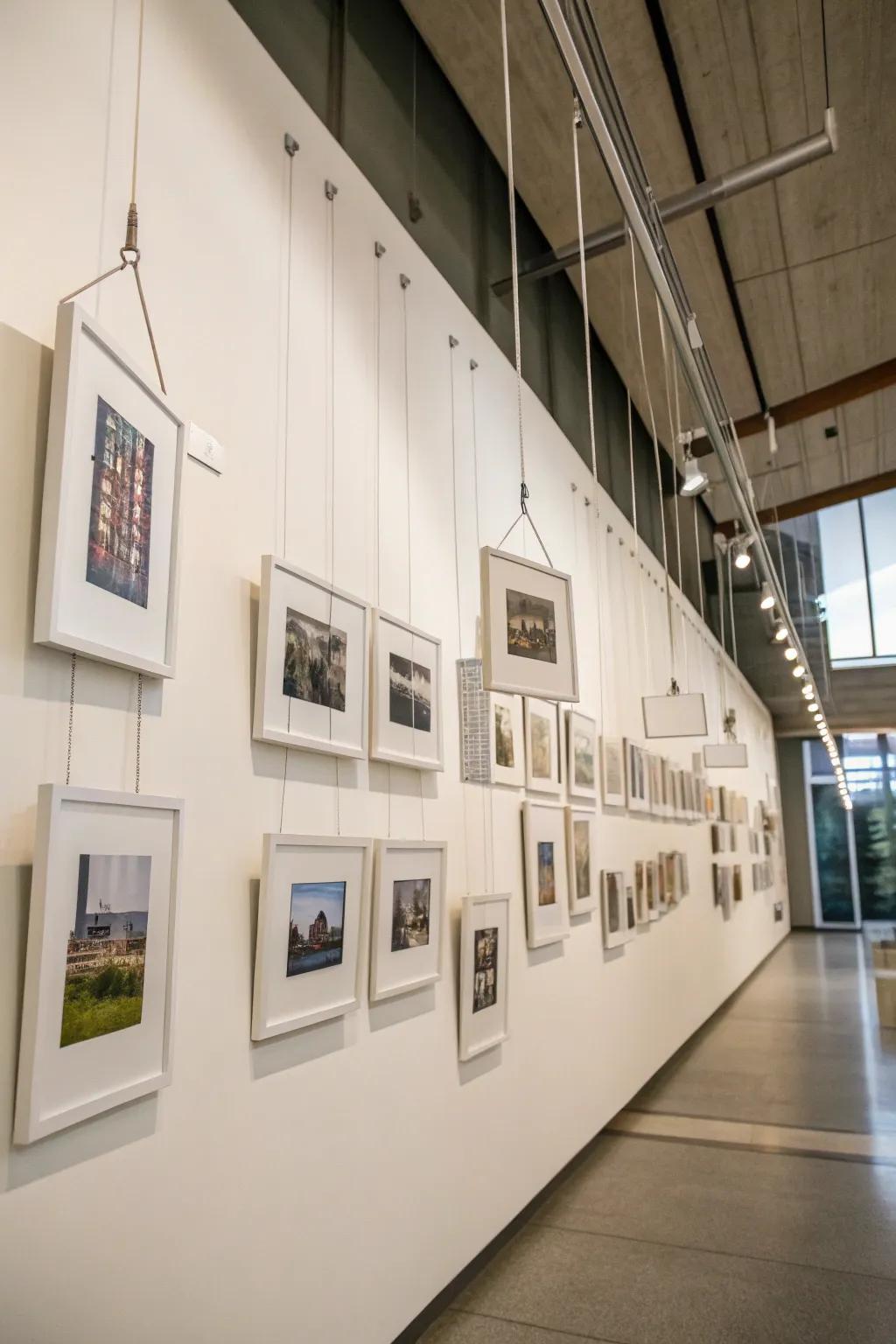 Weightless frames deliver a contemporary touch and make spaces feel more open.