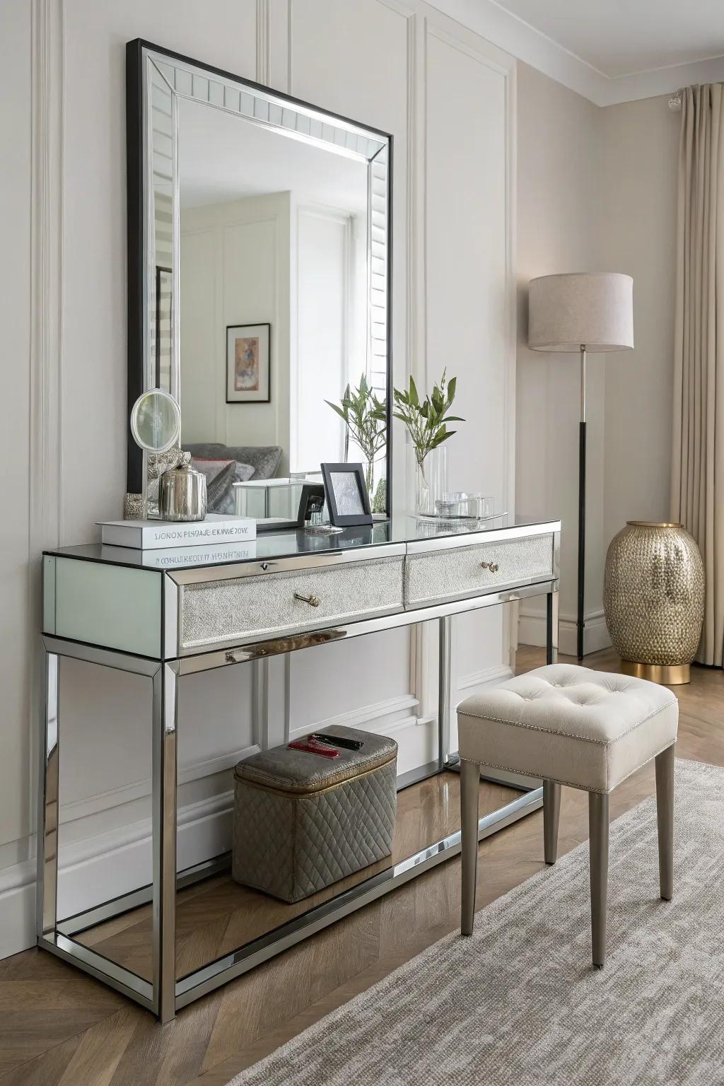 Keep it modern with contemporary chic design.