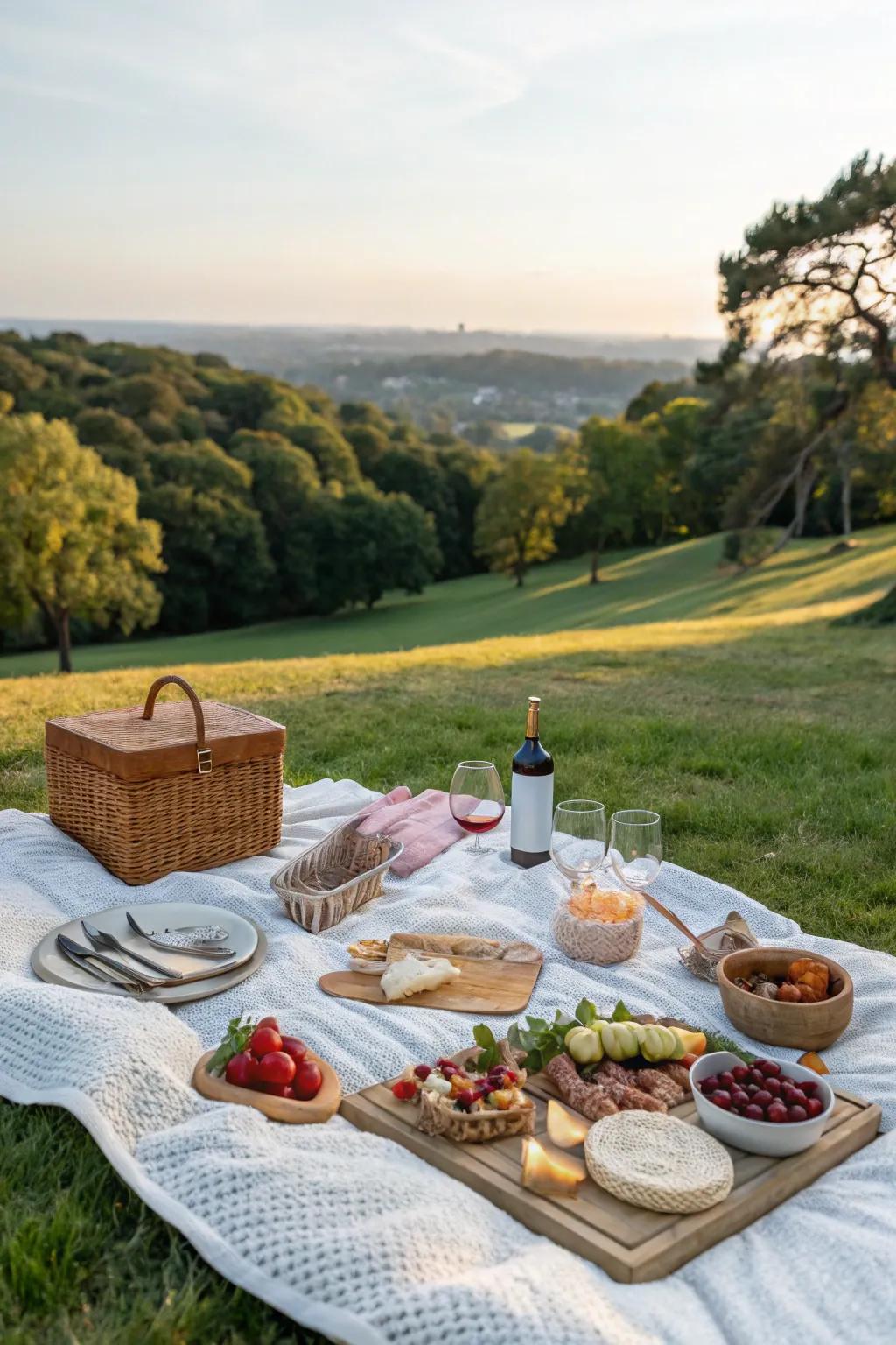 Relish the spring environment incorporating a delightful Easter open-air meal.