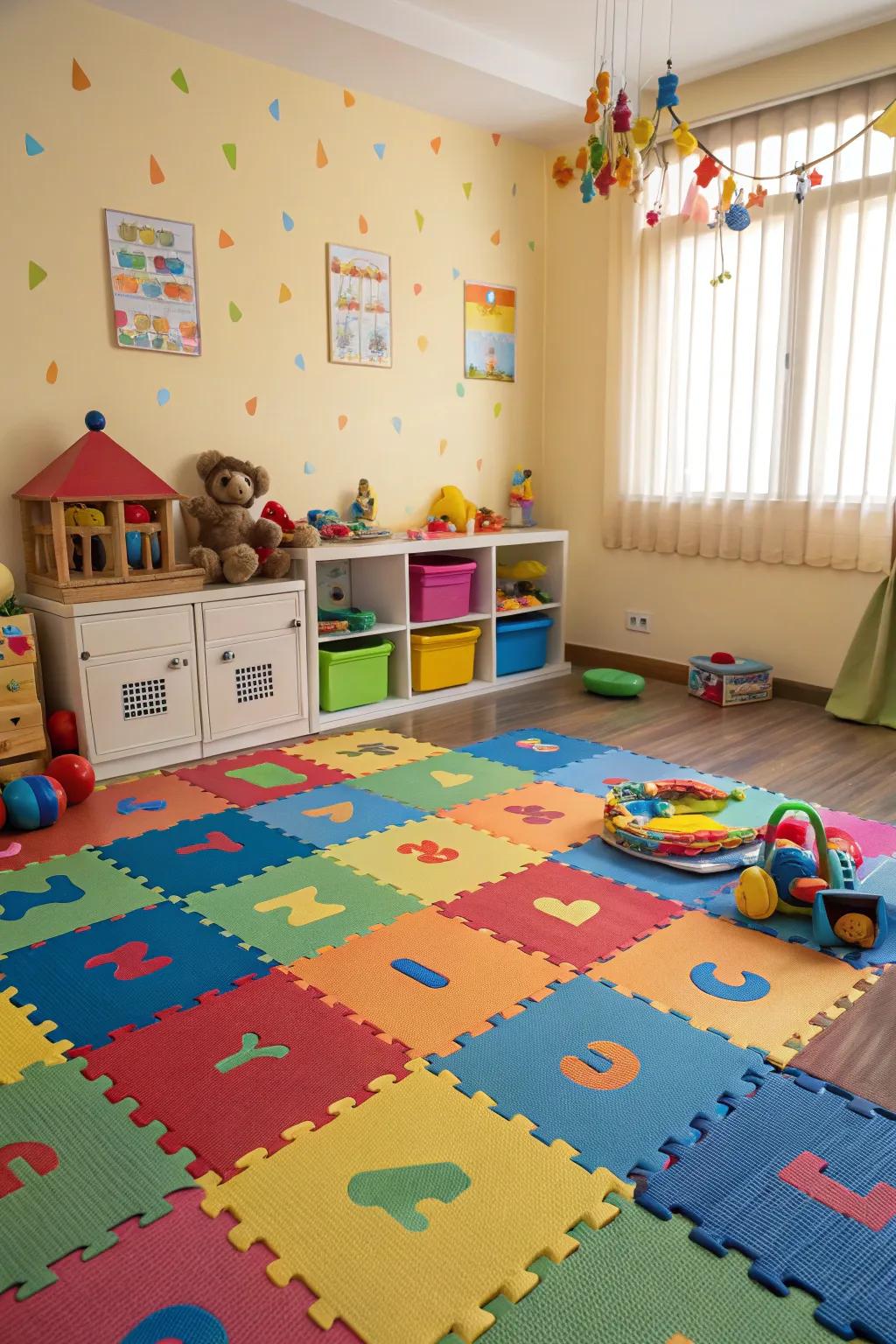 Interlocking floor coverings deliver adaptable solutions for dynamic spaces.