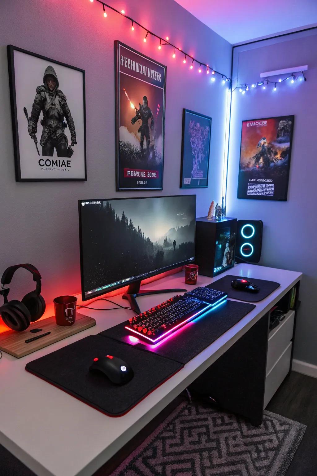 Themed designs impart a cohesive and personalized touch to your gaming arrangement.