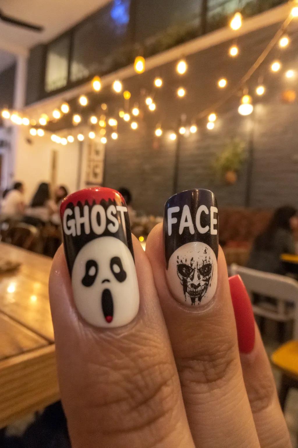 Spectral script injects personality into phantom visage nails