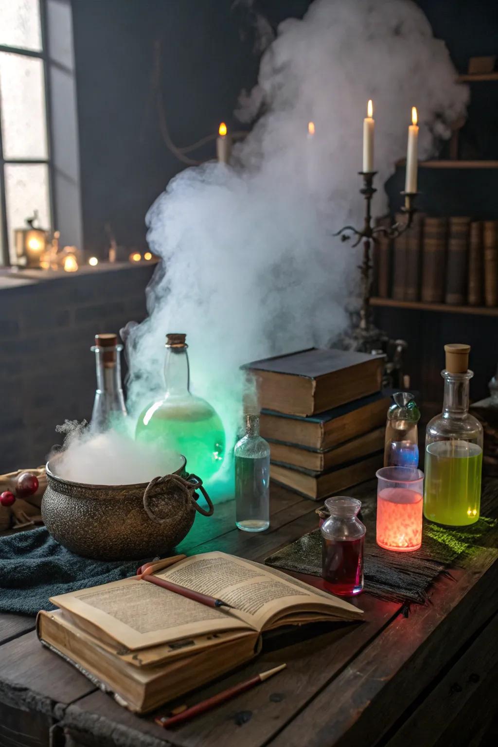 Delight guests with a magical potion station.