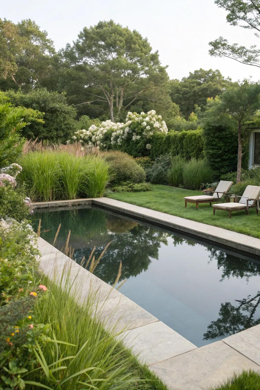 Water elements impart tranquility and grace to your outdoor setting.