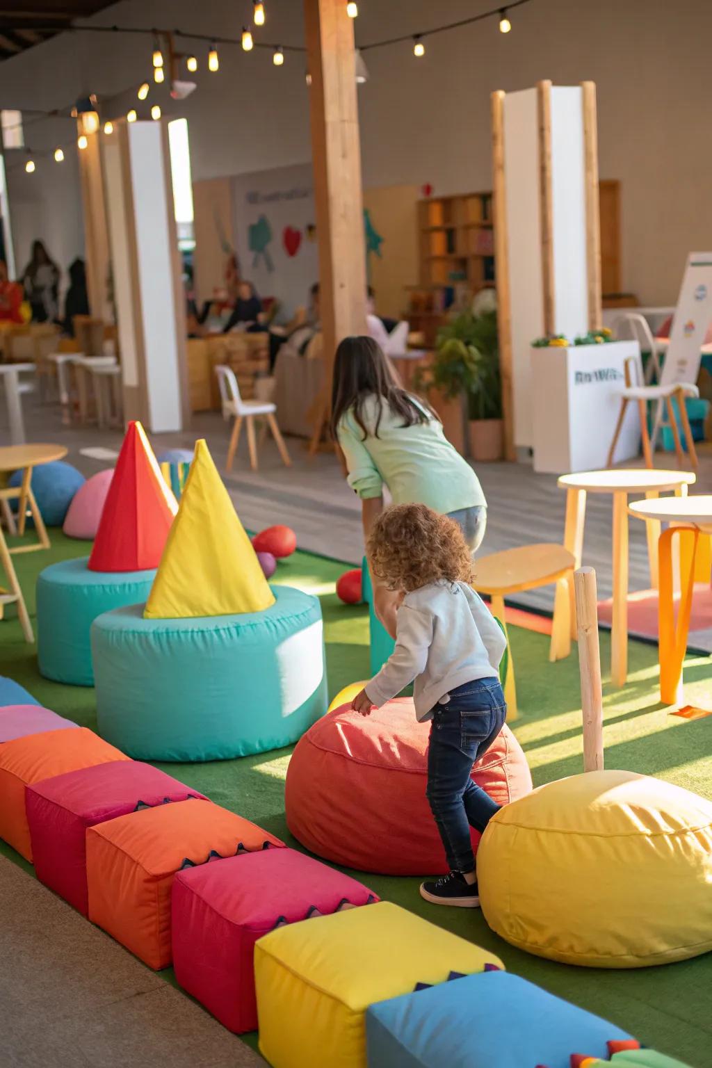 A scaled-down challenge route for interior escapades.