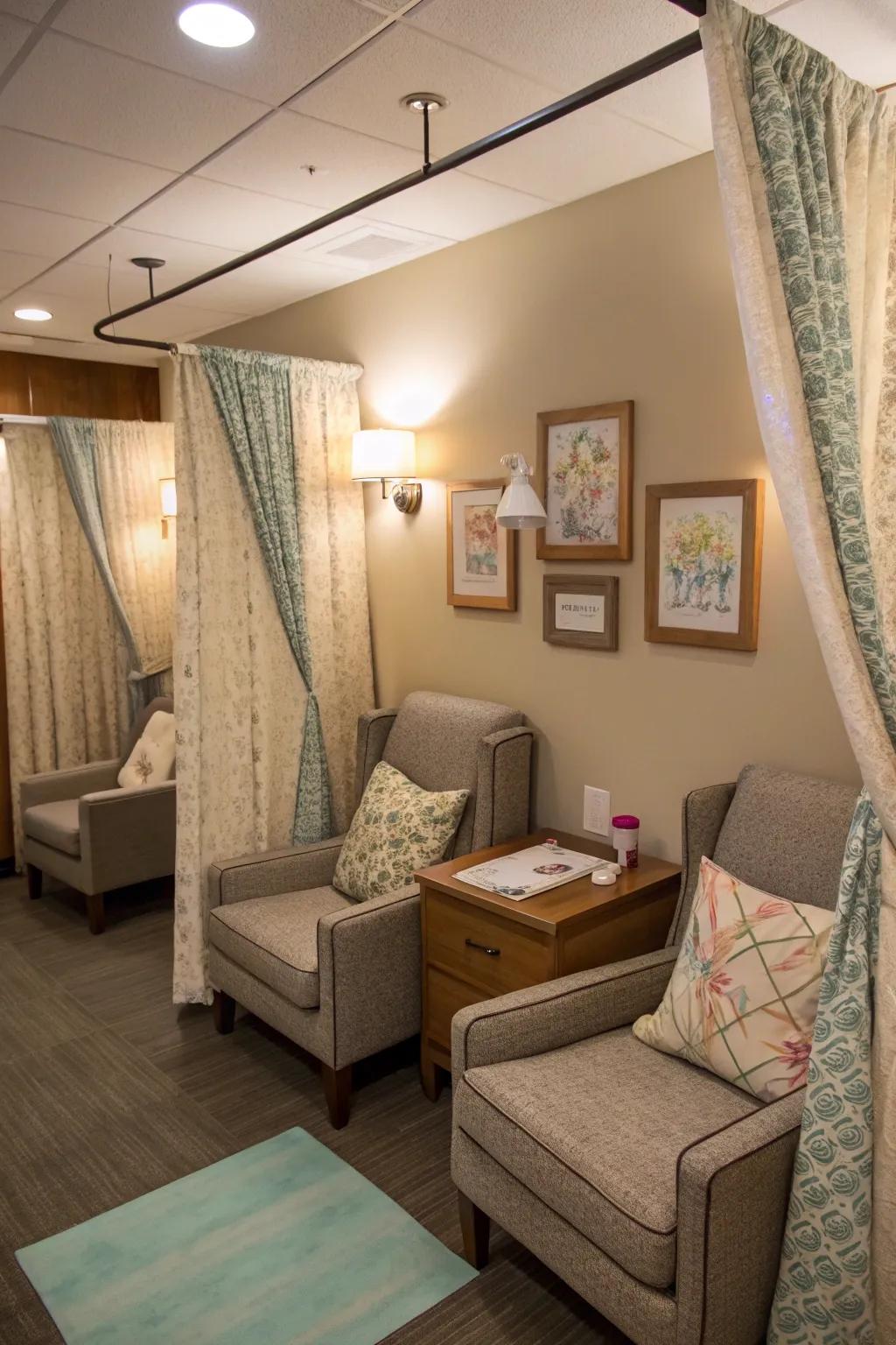 Multiple centers provide access and privacy for several mothers.