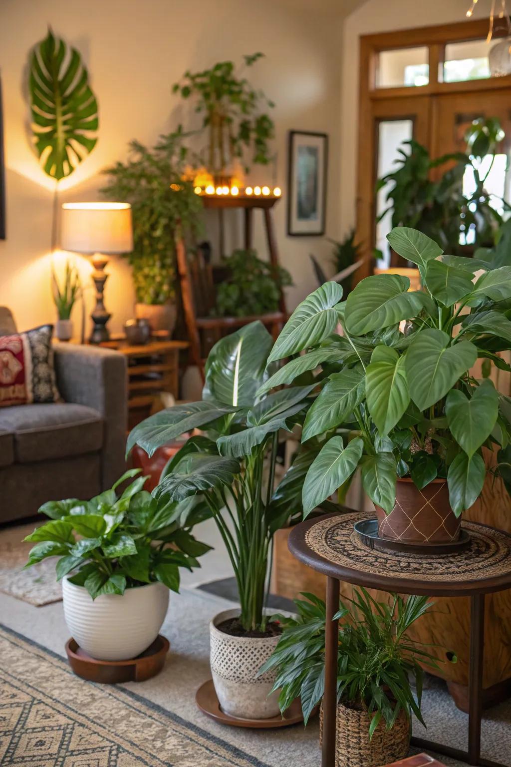 Flora imparts freshness and vibrancy.