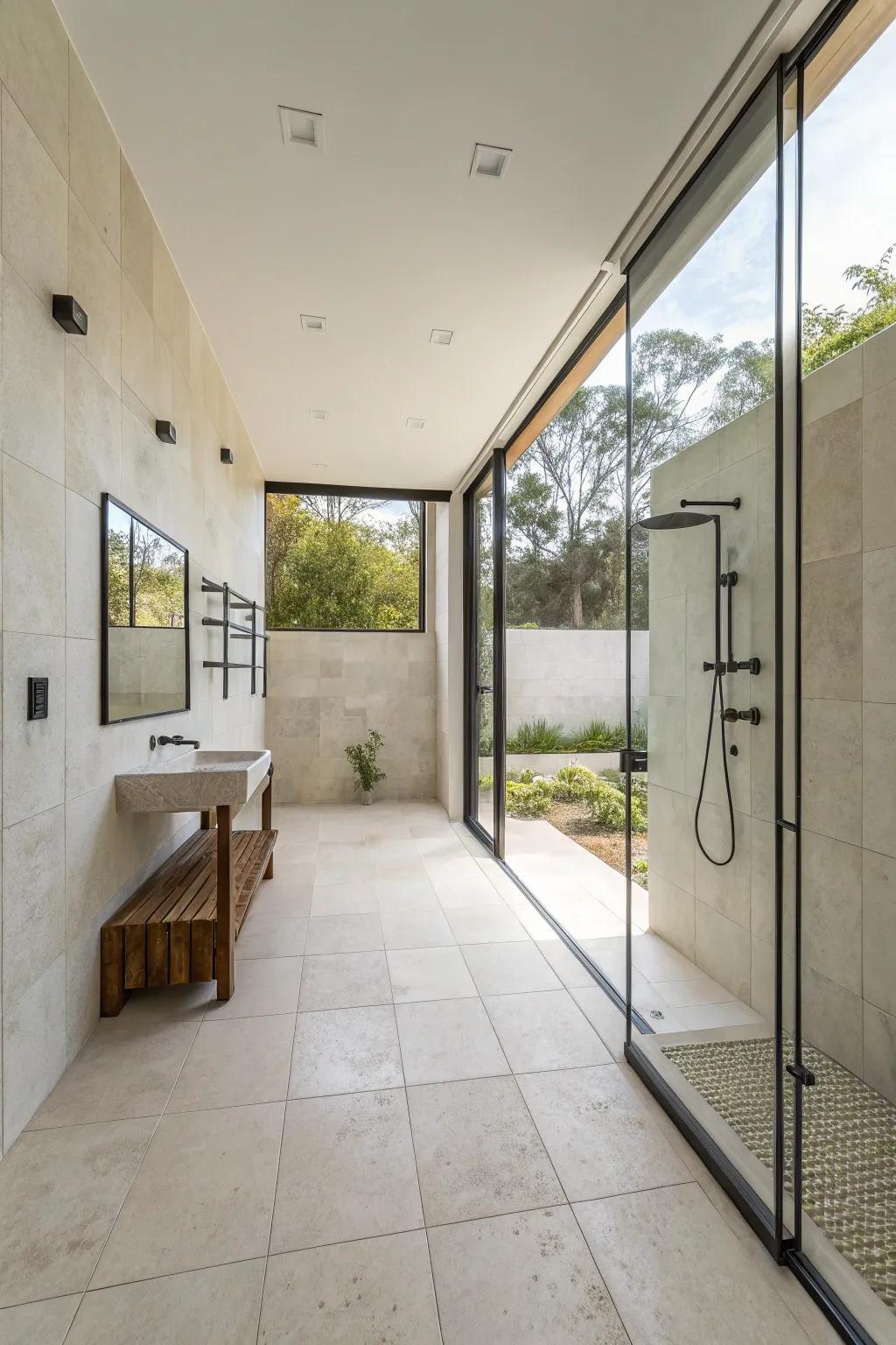 Roomy layouts enhance the flow and spaciousness of your shower.