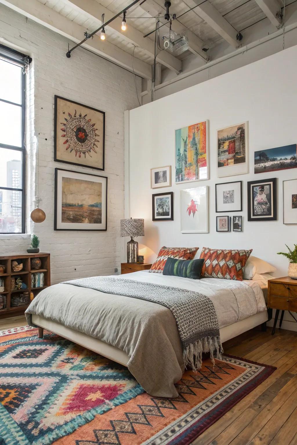 Infuse personality into the space using individual decorative accents.