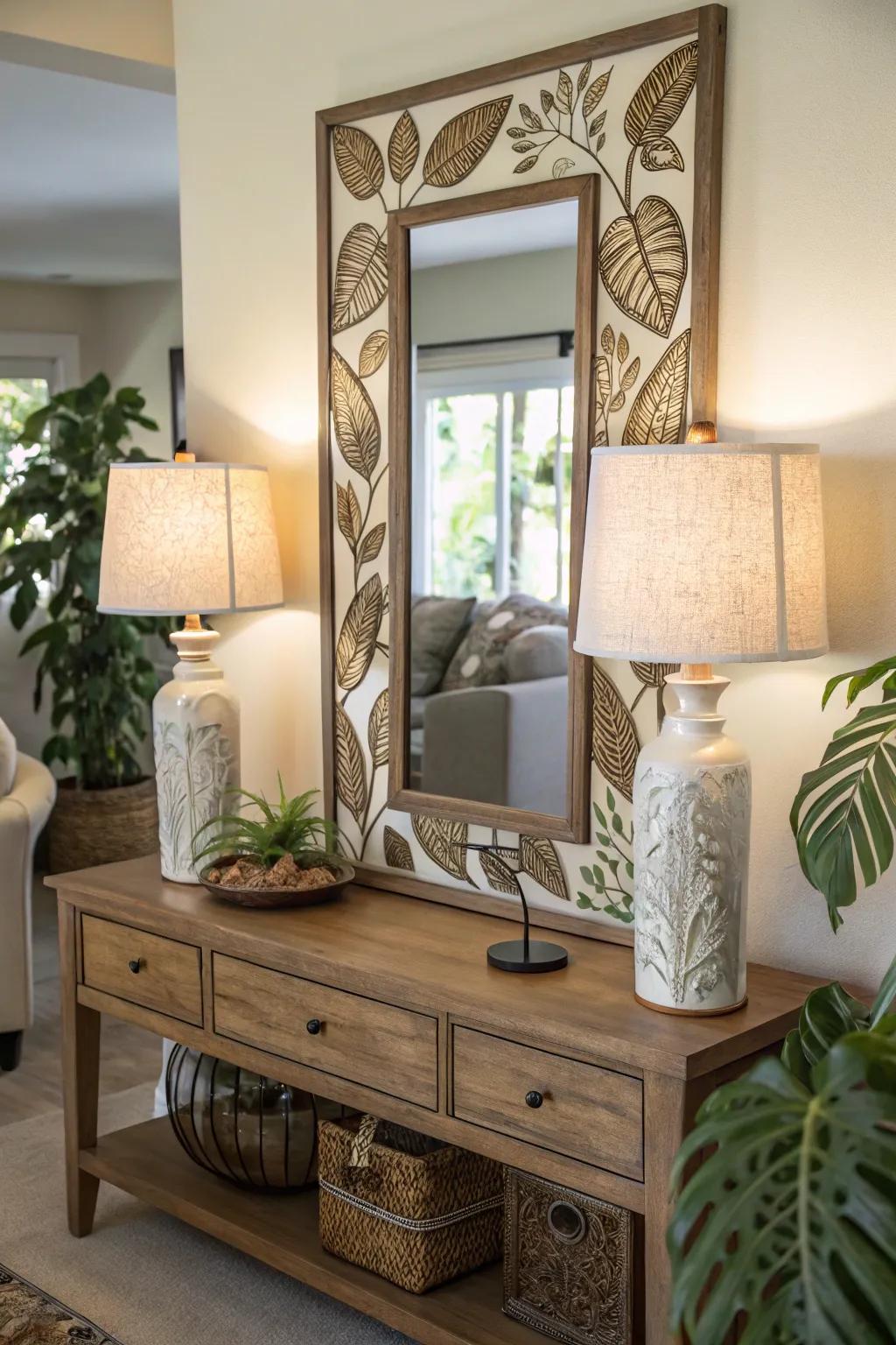 Nature-inspired subjects usher calmness and serenity.