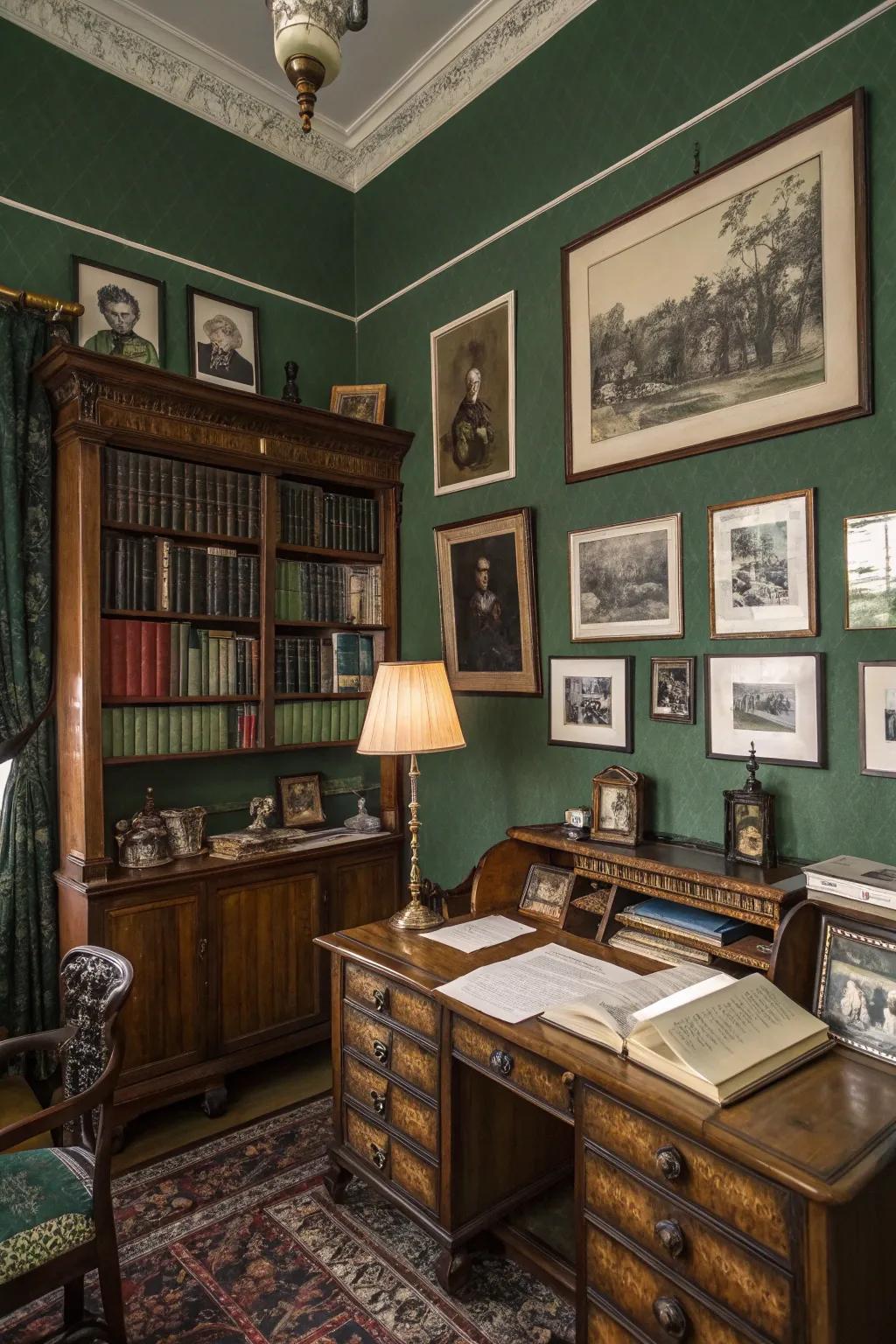 Luxurious and welcoming deep-toned palettes