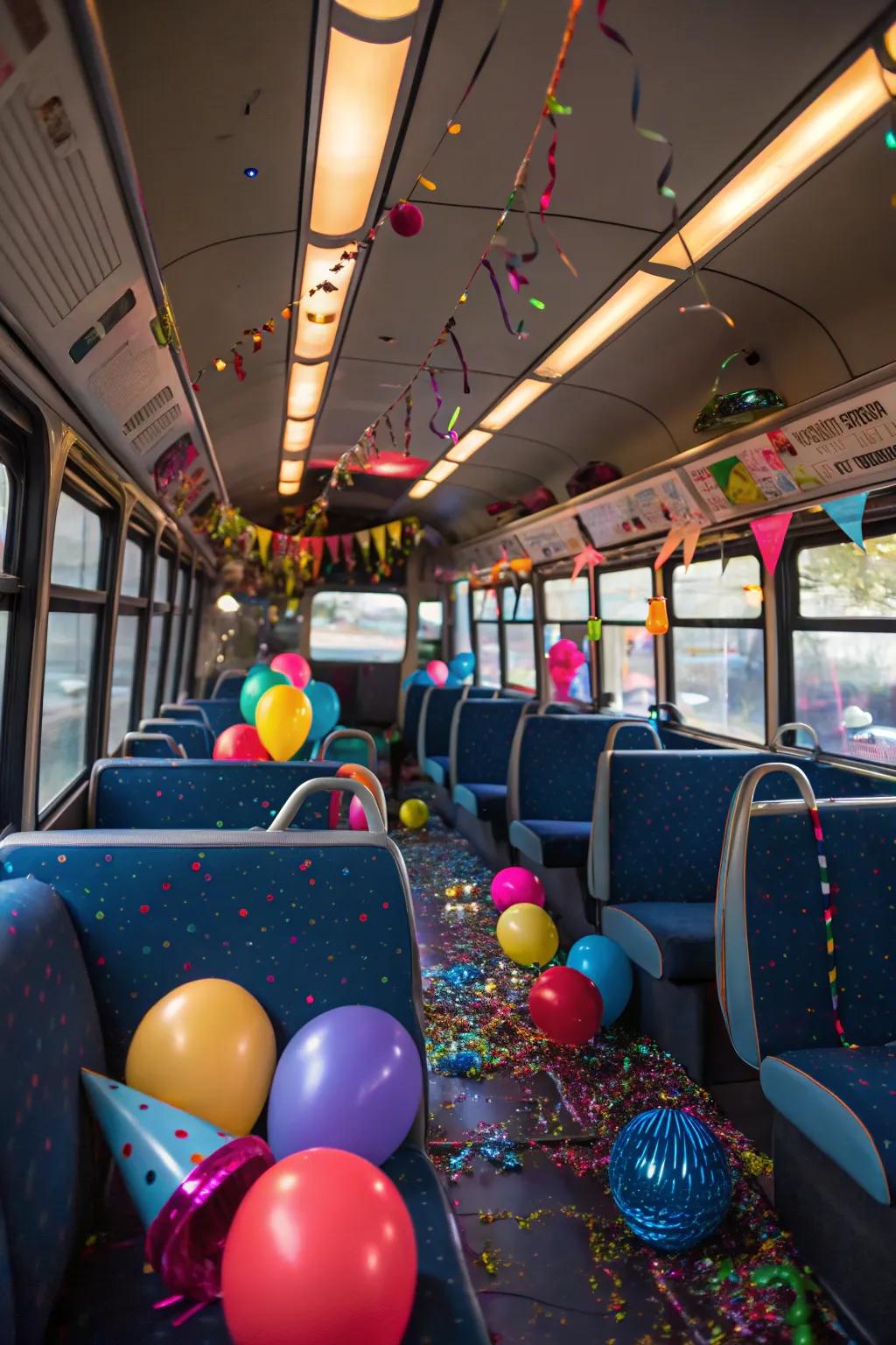 Celebratory novelties reveal the playful aspect in attendees.