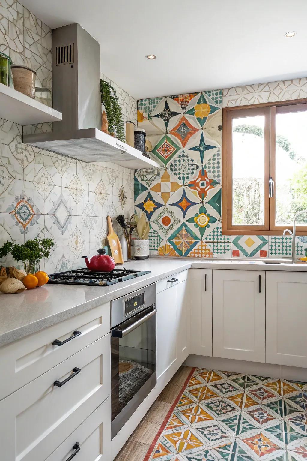 Symmetrical layouts incorporate a fashionable element to countryside designs.