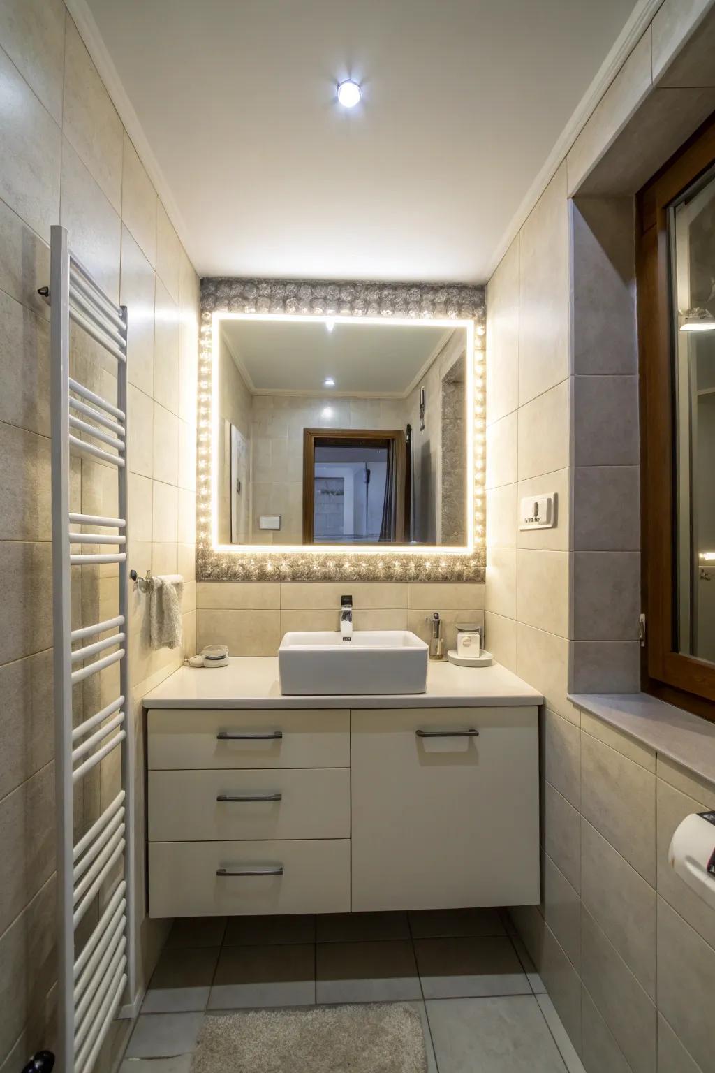Eco-conscious illuminated diode lighting offering sustainability.