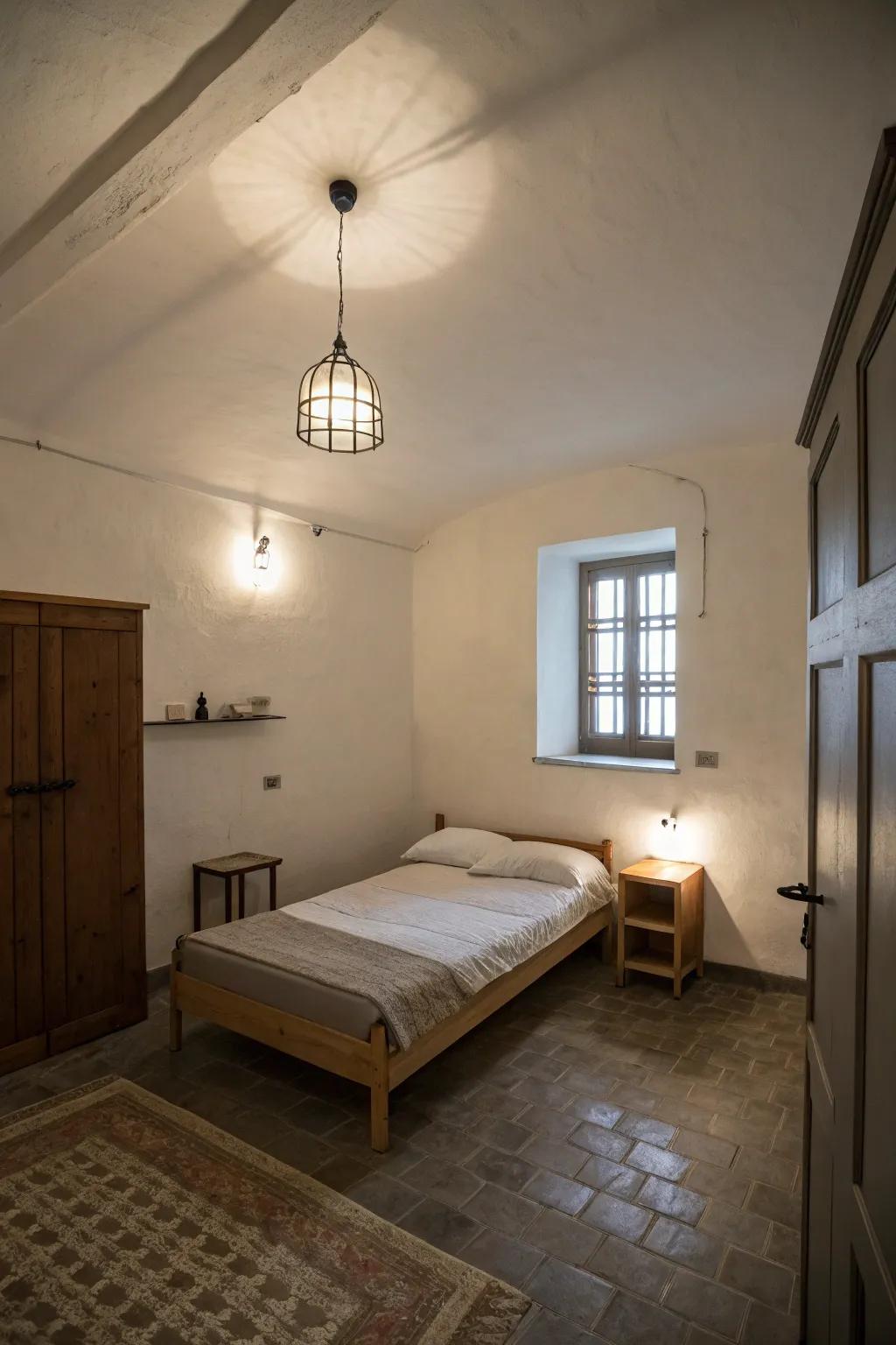 Refined lighting enhances the atmosphere of any space.