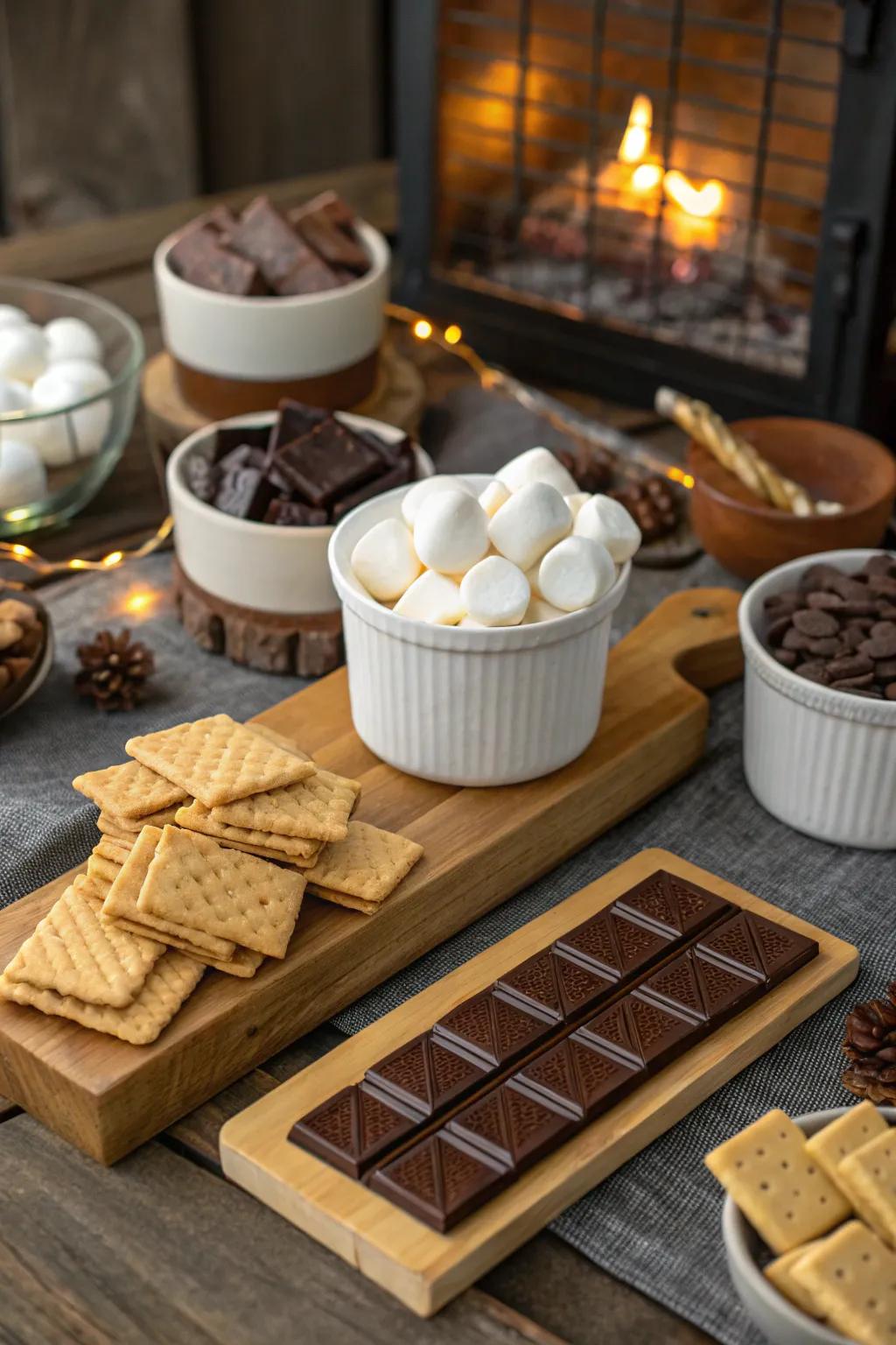 A specialty s’mores experience, ready to amaze with its gourmet offerings.