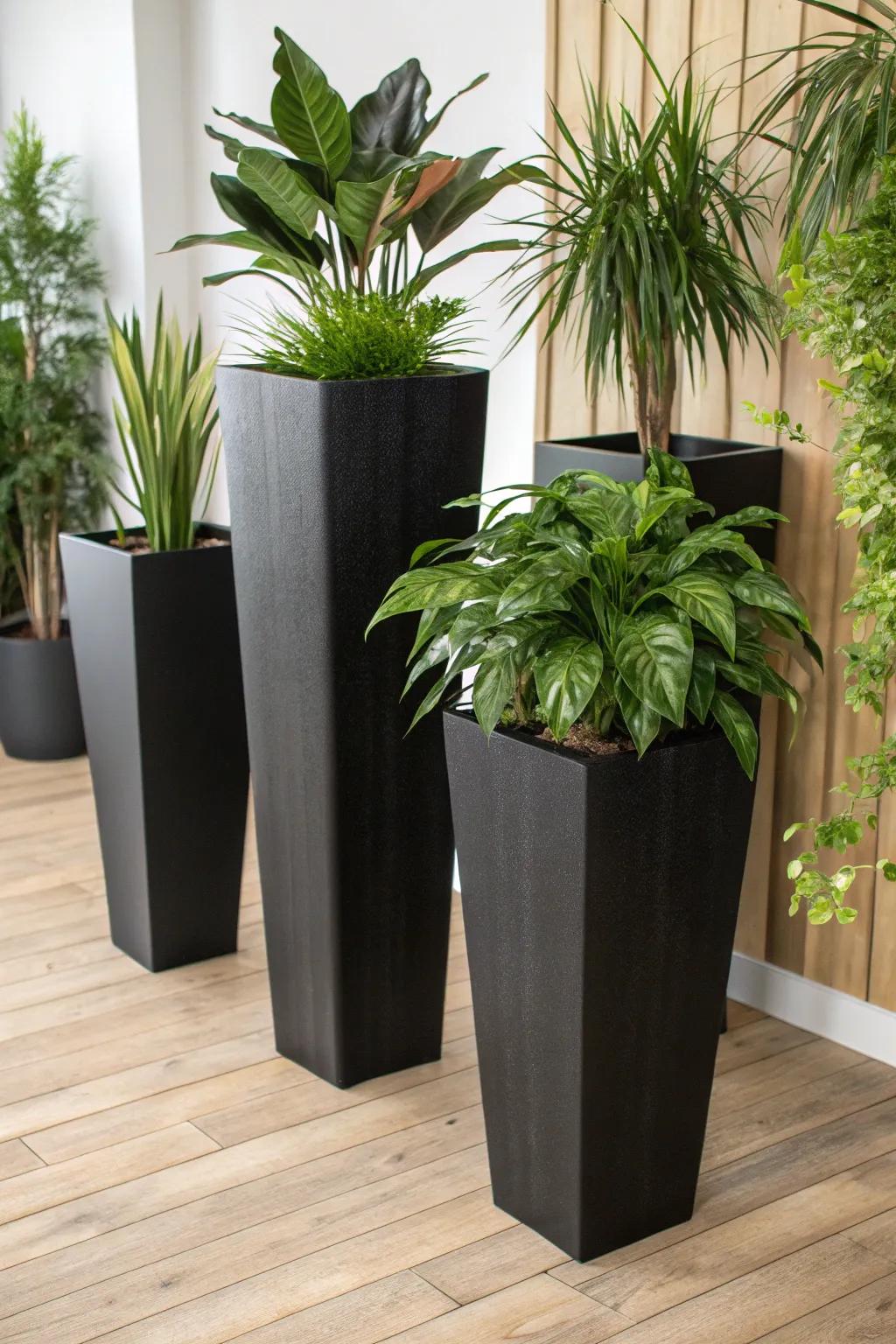 Communicate your distinctive style with diverse container designs.