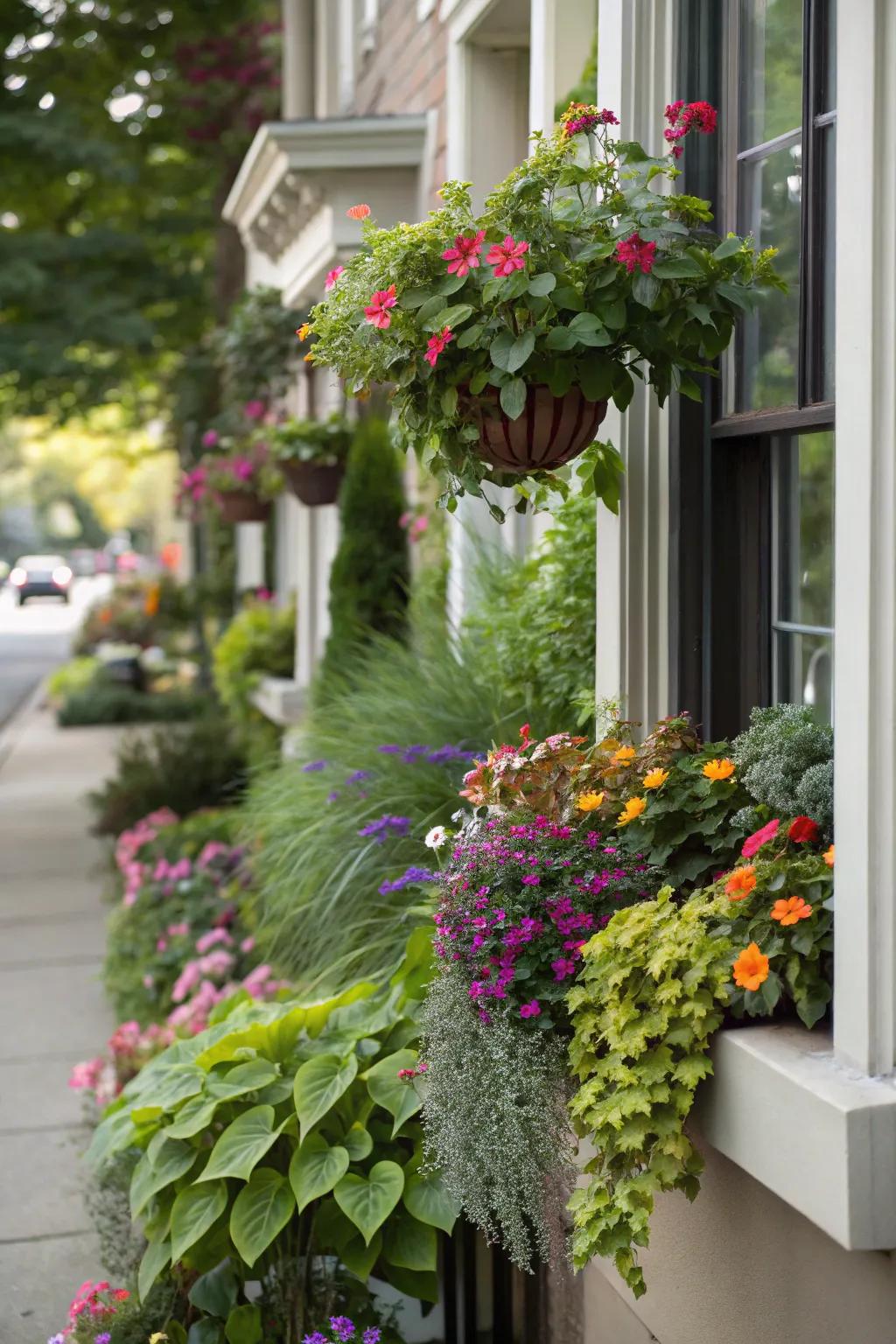 Seasonal plant transitions sustain a vibrant and ever-changing garden.