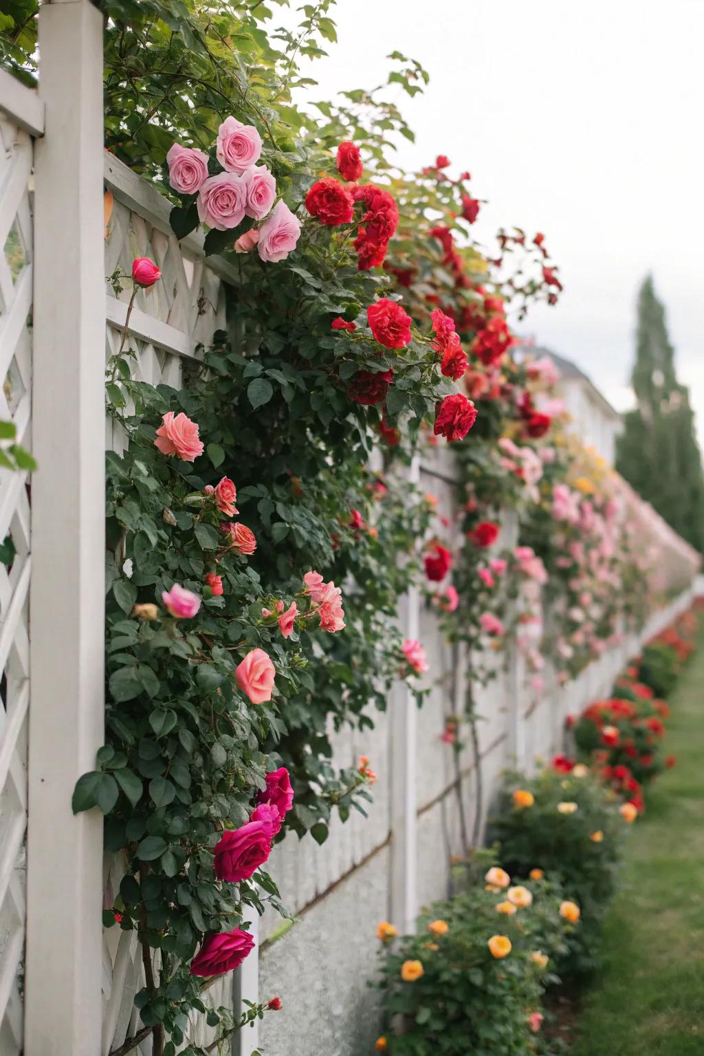 Unite flora and trellises, yielding astonishing results.