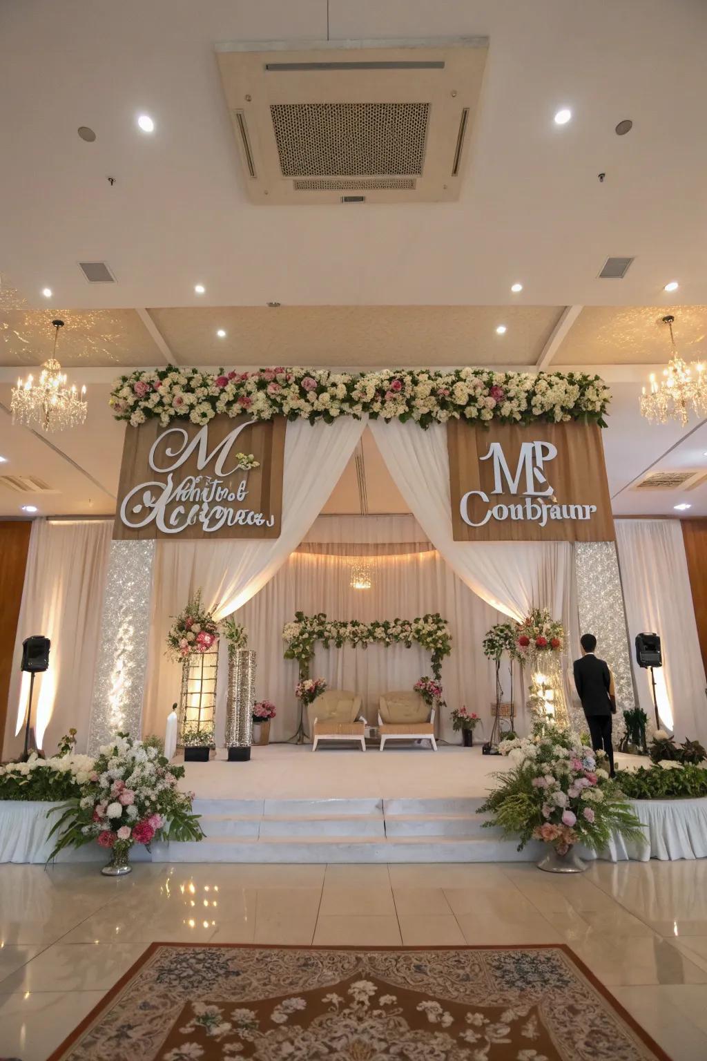 Individualized aesthetics make your wedding truly unique.