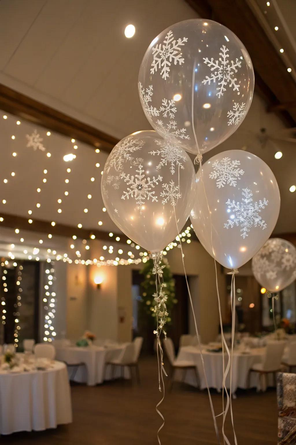 Step into a welcoming snow globe reverie.