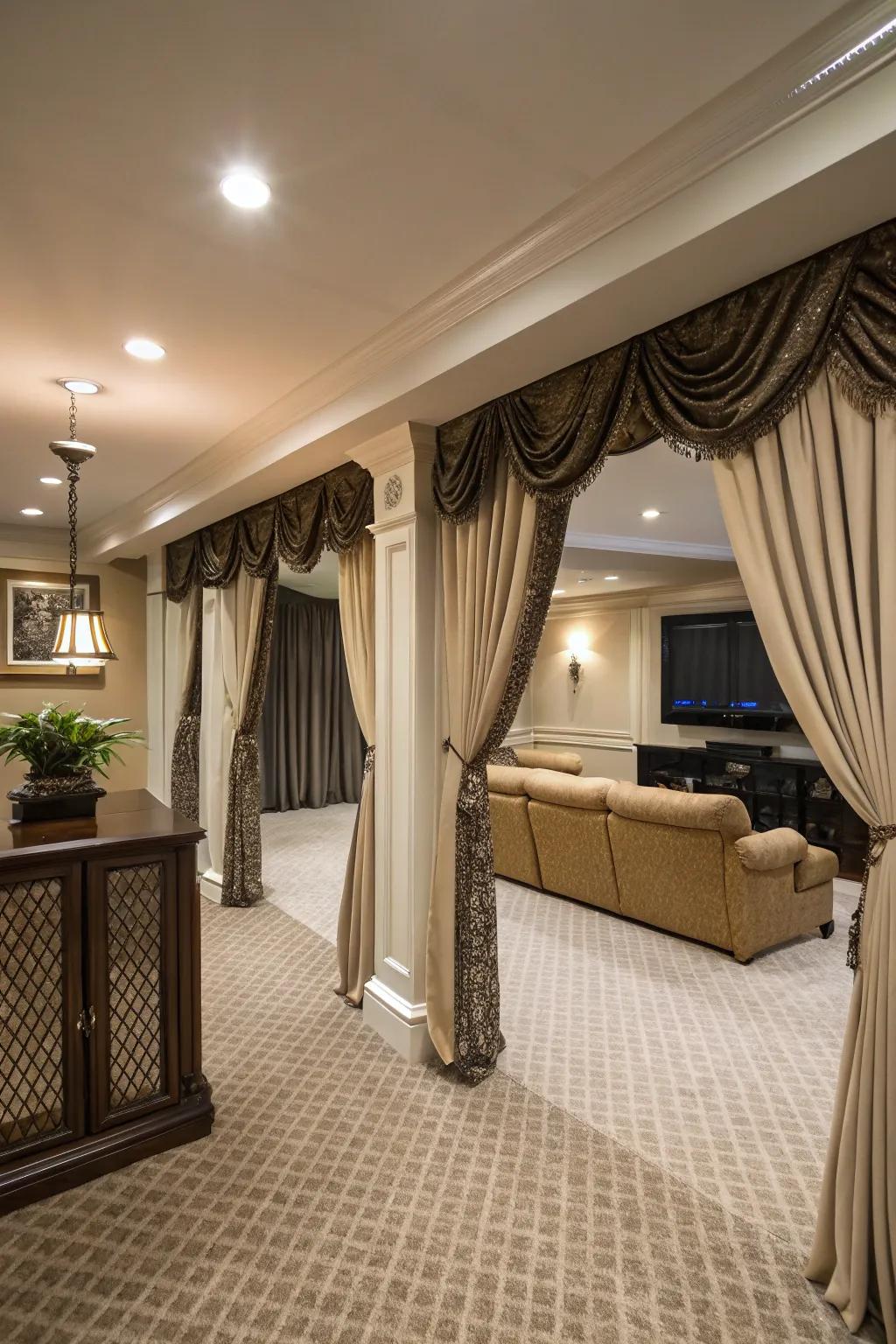 Top treatments can provide a refined completion to your window dressings.