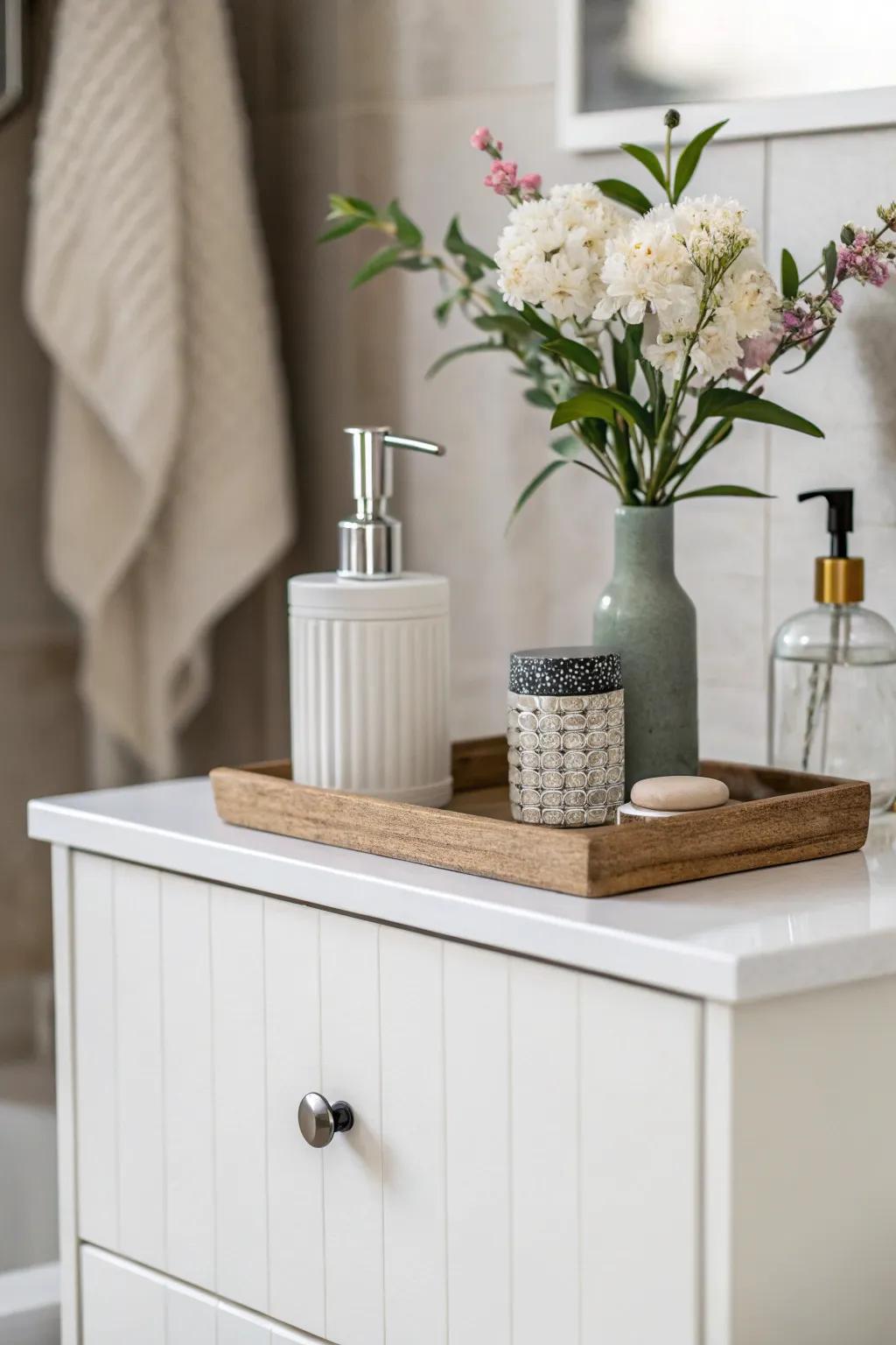 Minimal clutter yields maximum impact.