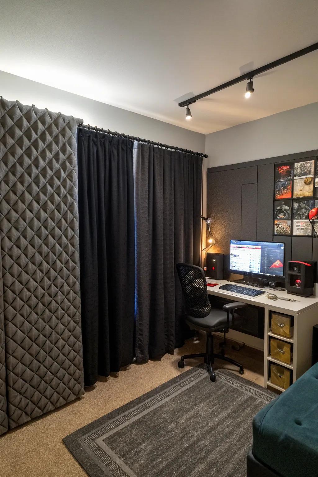 Noise attenuation improves immersion and concentration.
