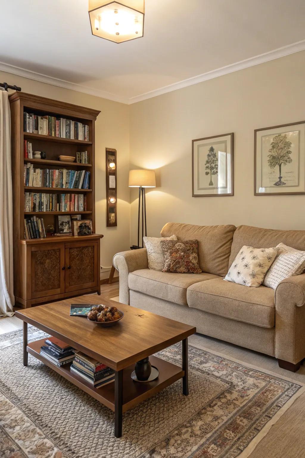 Practical arrangements optimize space and flow.