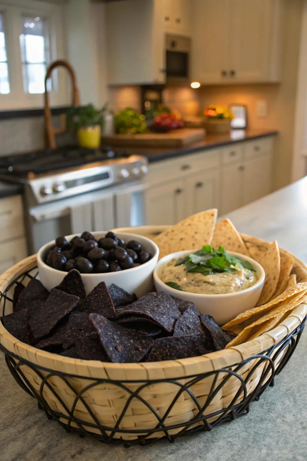 Nocturnal culinary requisites with a stylish variation.