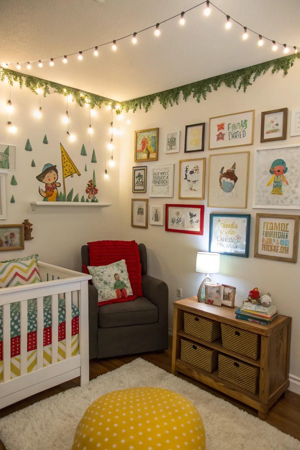 Transform bedtime into a magical time with a storybook-themed nursery.