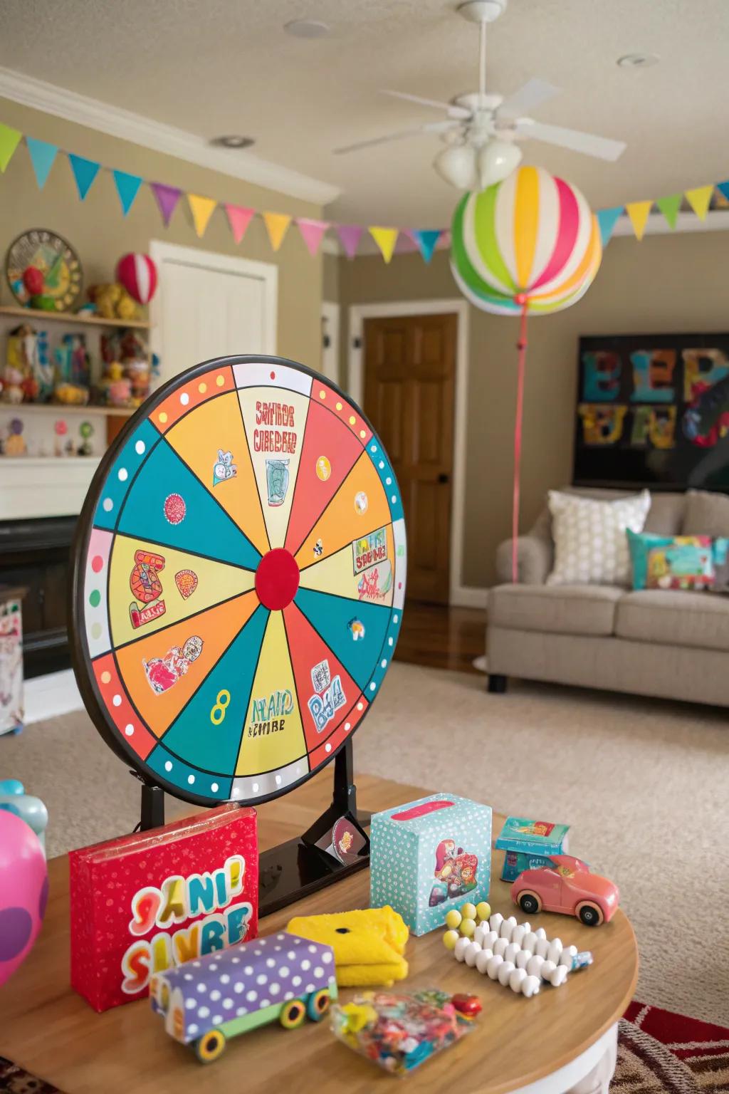 A prize rotator appends fervor with the prospect to secure amusing prizes.