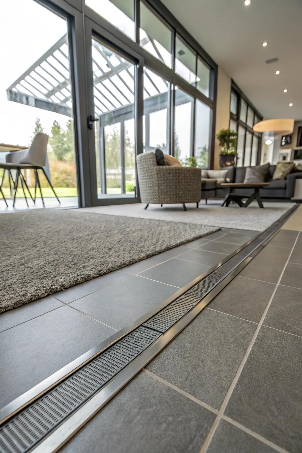 Sleek metallic band for a modern shift