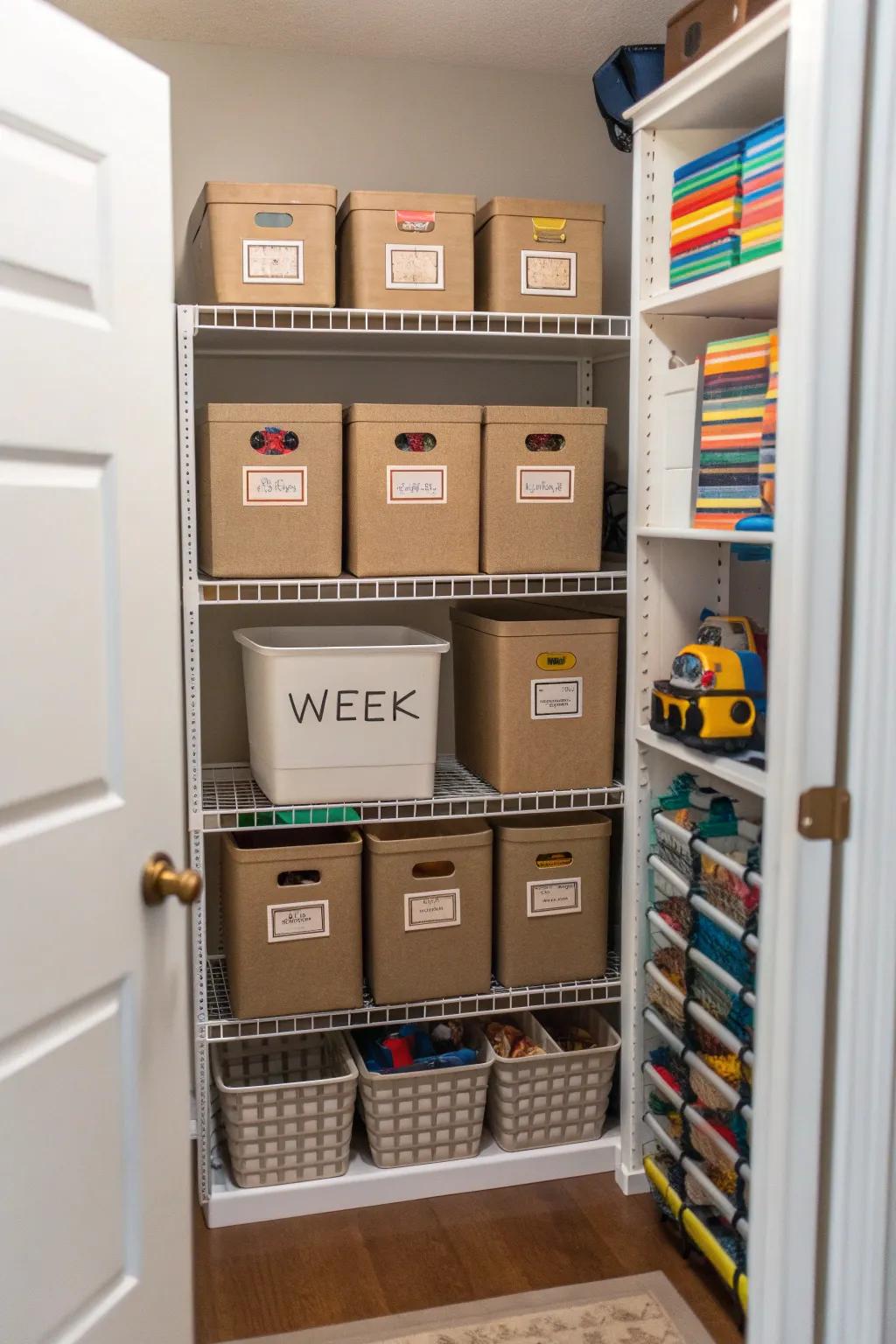 Rotate toys to uphold engagement during playtime.