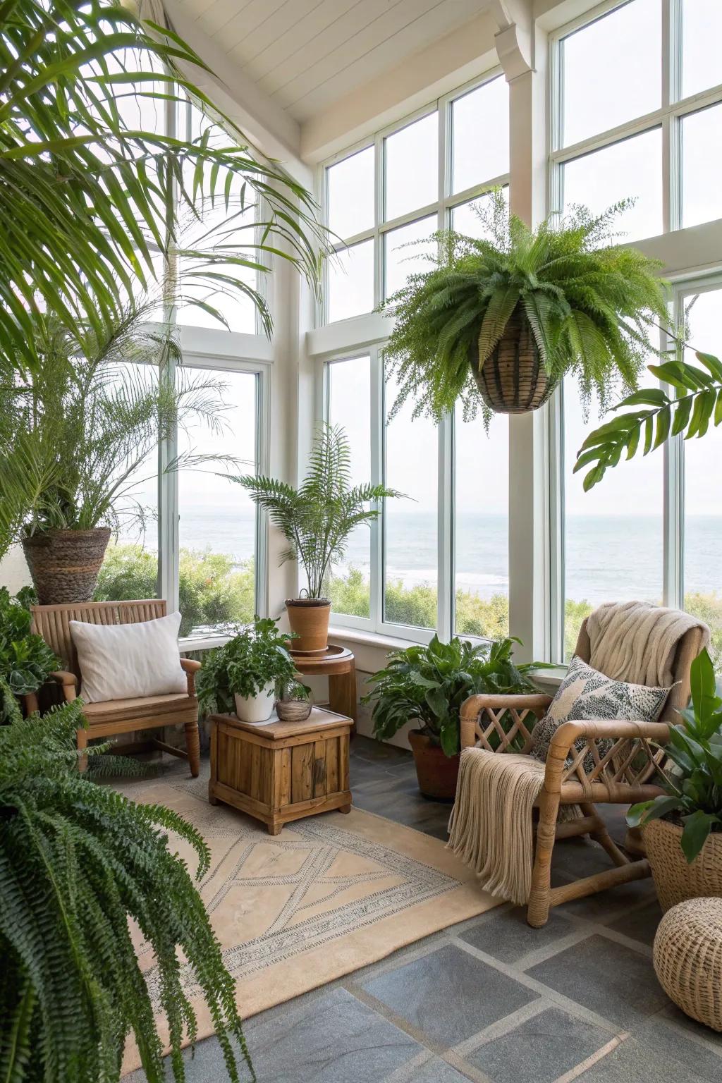 Verdure introduces vibrancy and a revitalizing accent.