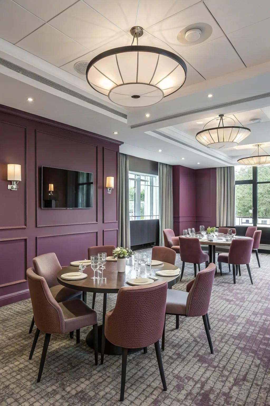 Harmonized color palettes create design cohesion.