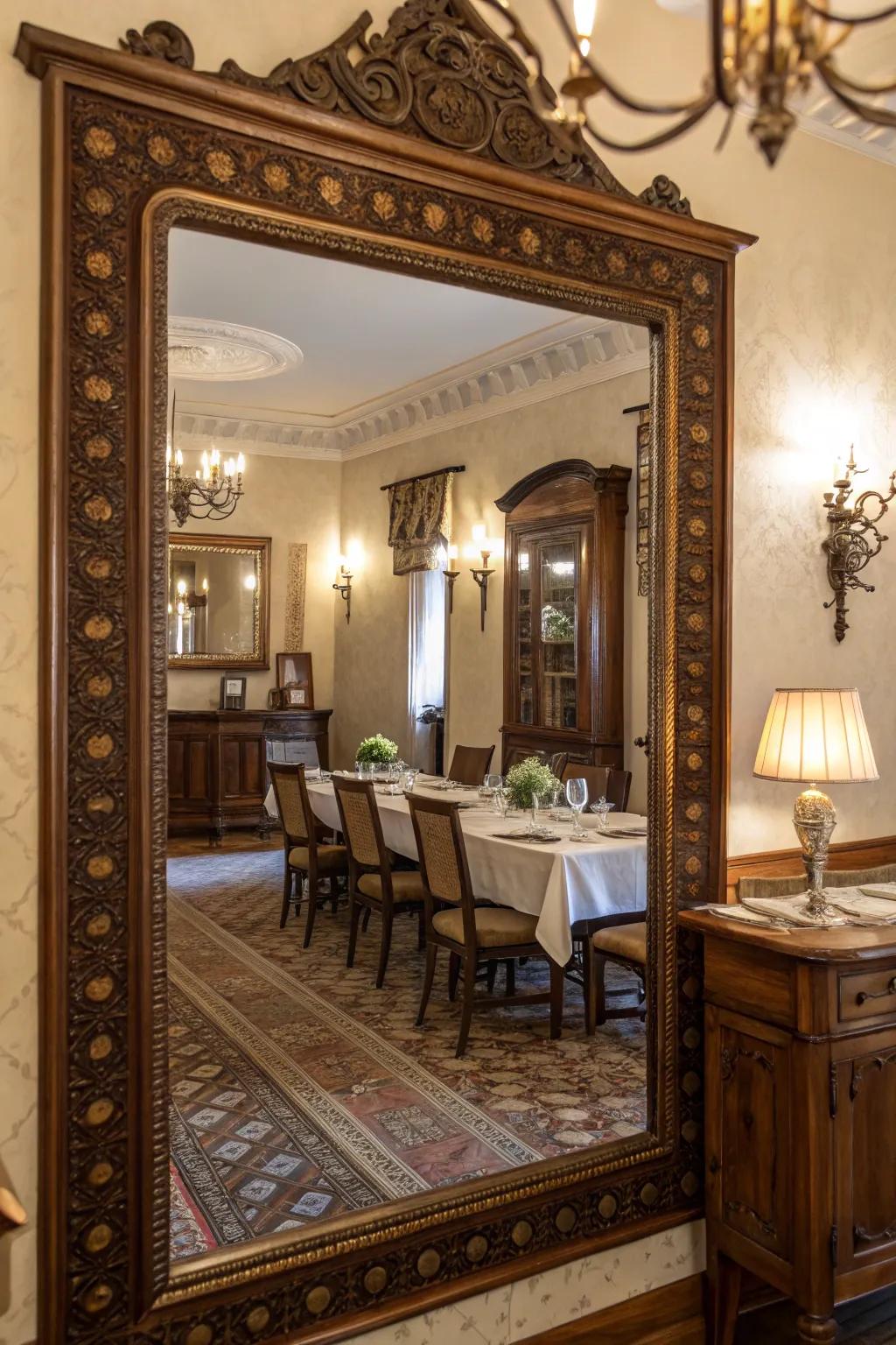 Timeless reflectors add texture and character.