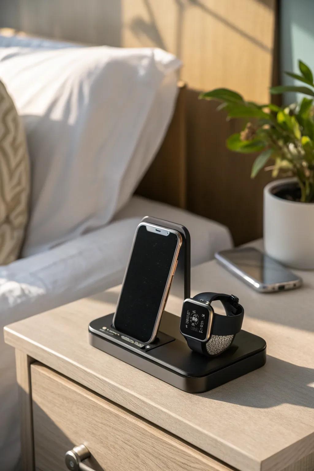 Simplify your tech life with a personalized charging dock.