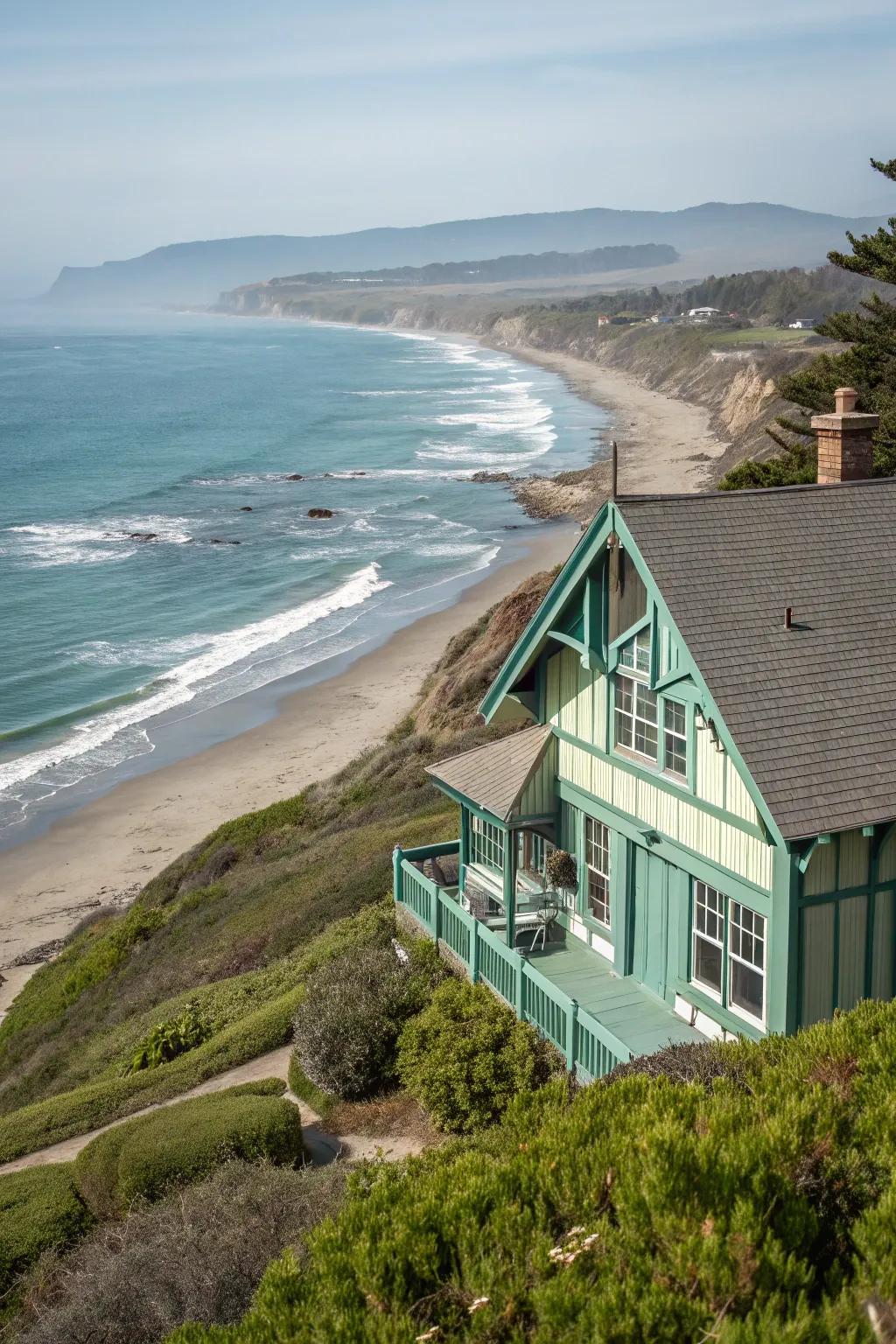 Seaside influences can inspire a serene seaside ambiance.