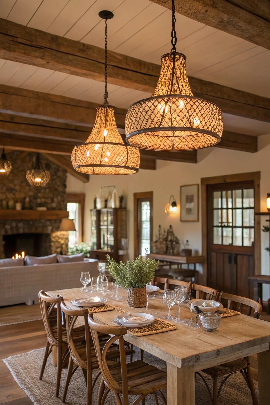 Pure fiber fixtures add comfort and feel.