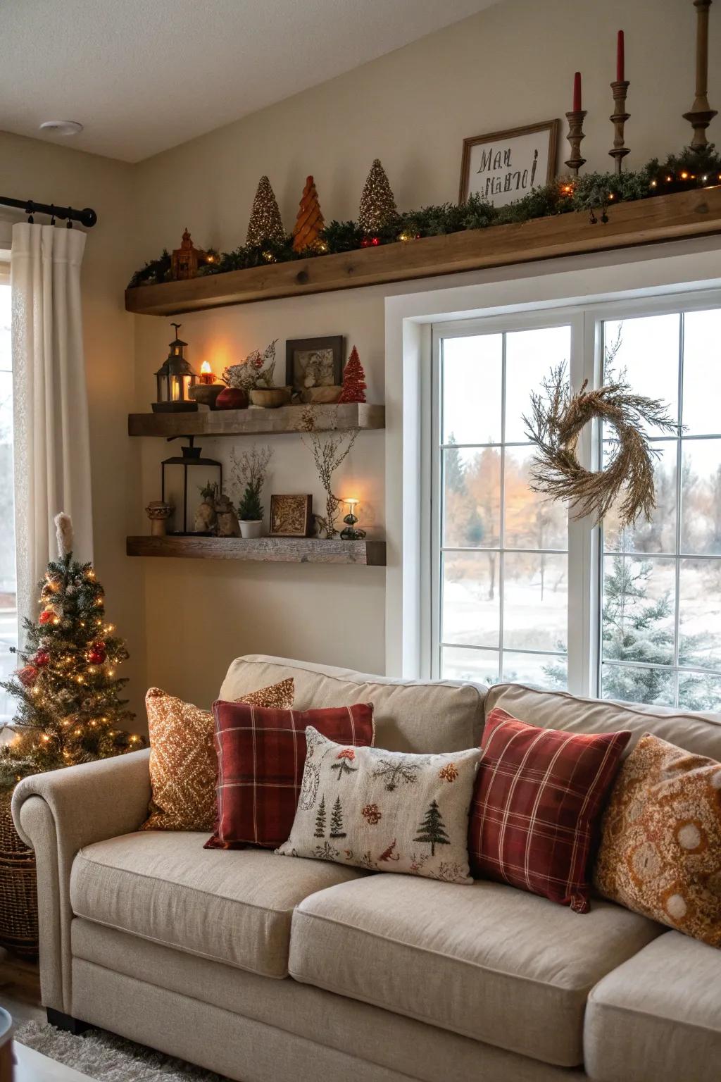 Themed decor sustains an invigorated and festive environment.