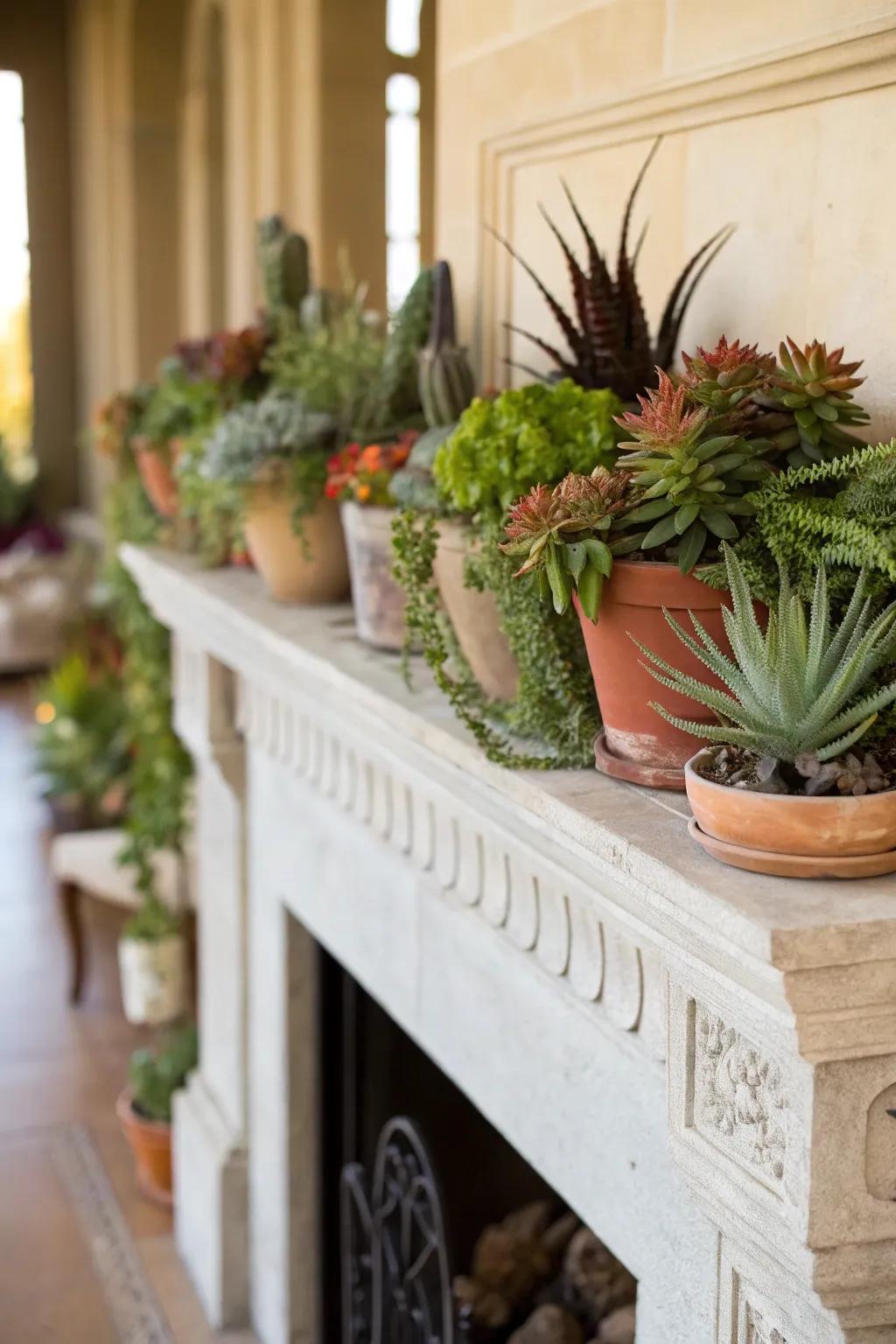 Invigorate your area with nature.