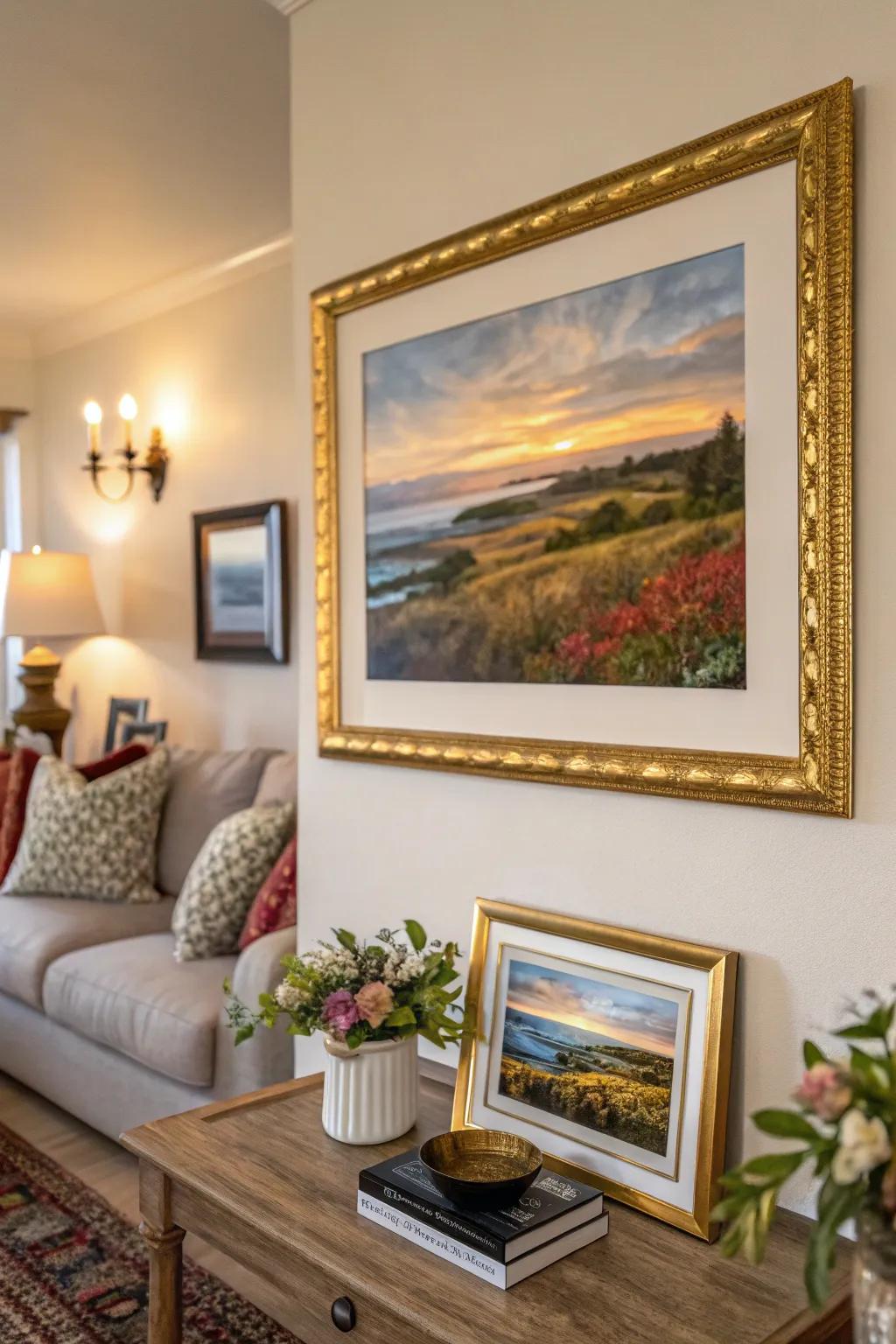 A personalized art rendition injects a distinctive element into any art accumulation.
