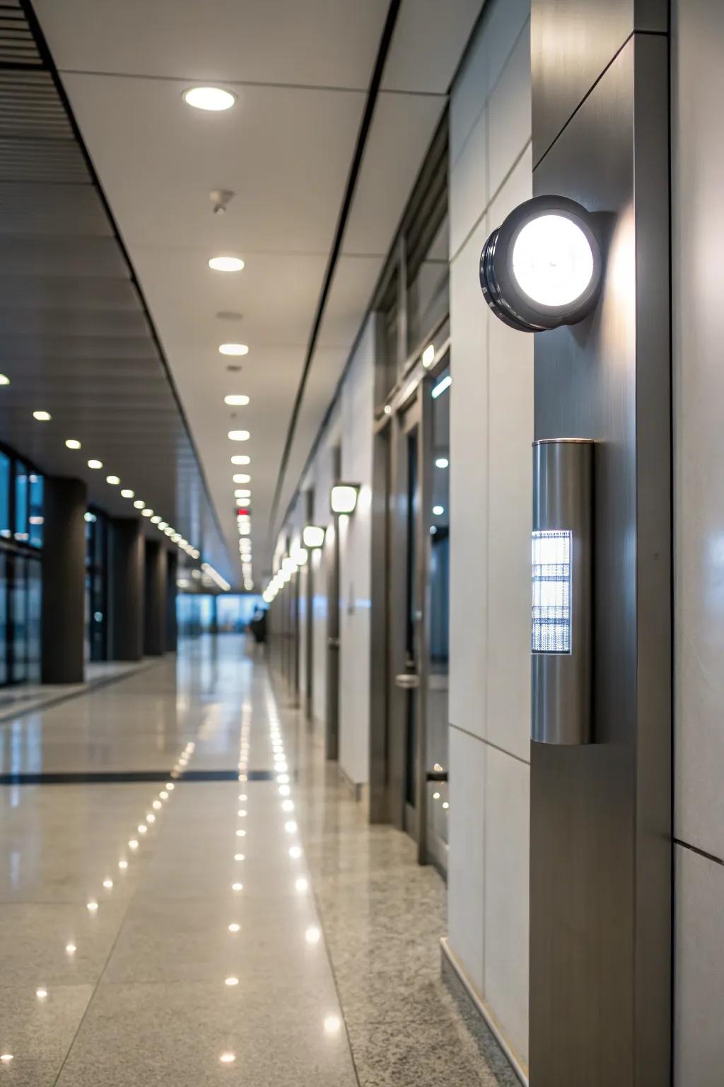 Motion sensor lights give you practicality and effectiveness.