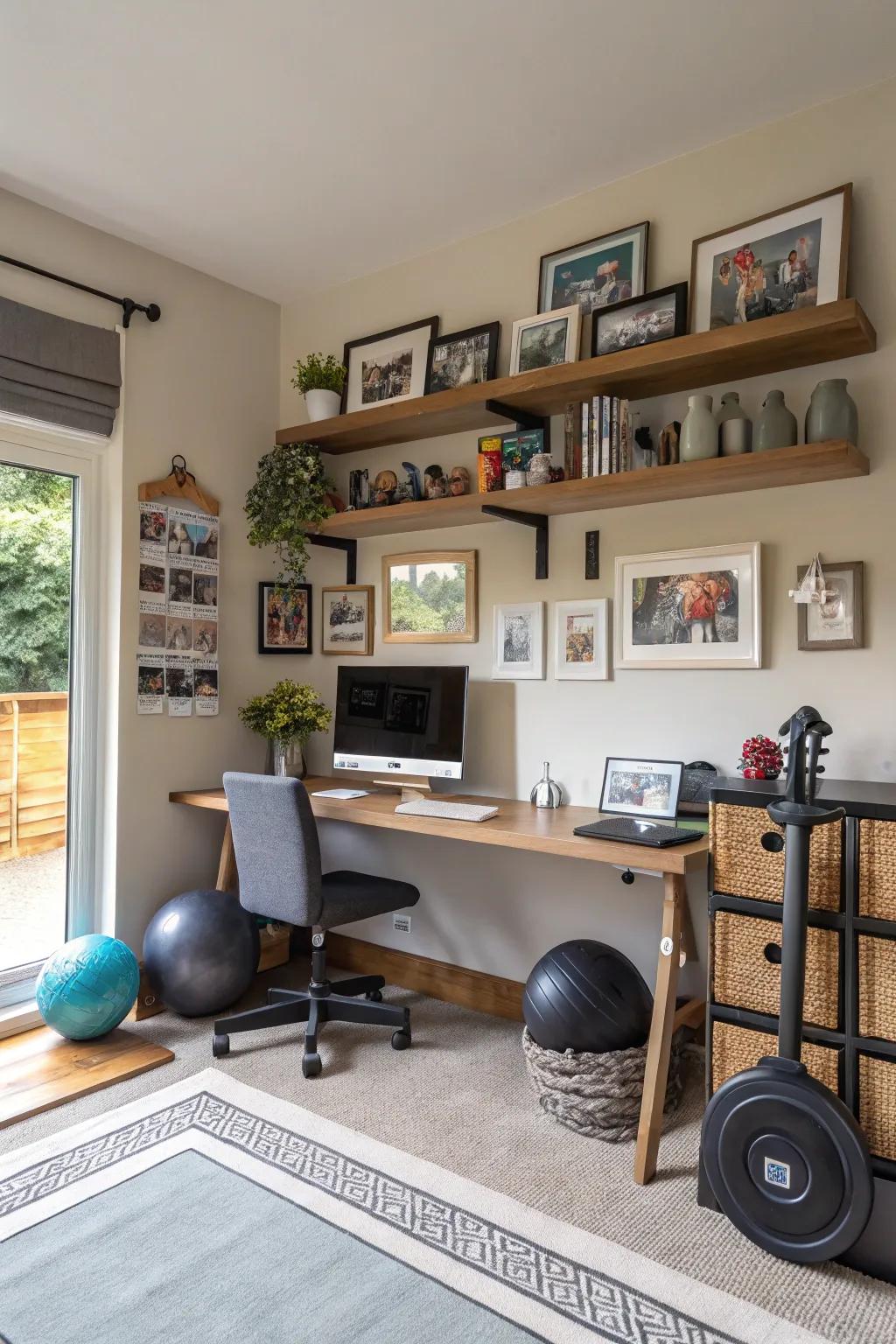 Personal decor brings warmth and personality to your versatile room.